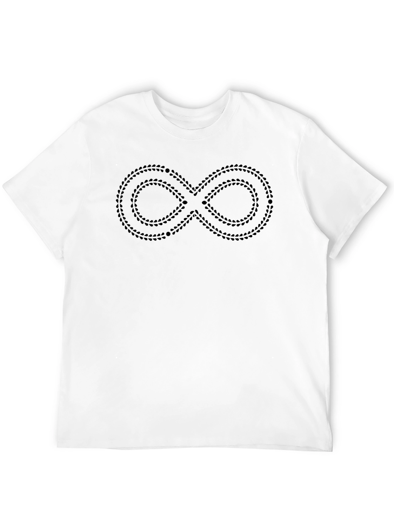 Infinity Symbol Tee - Stylish Graphic Print