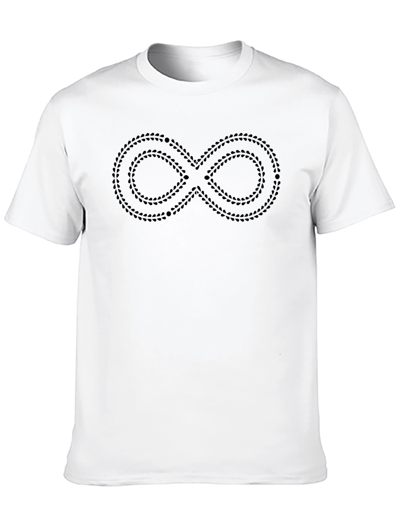 Infinity Symbol Tee - Stylish Graphic Print