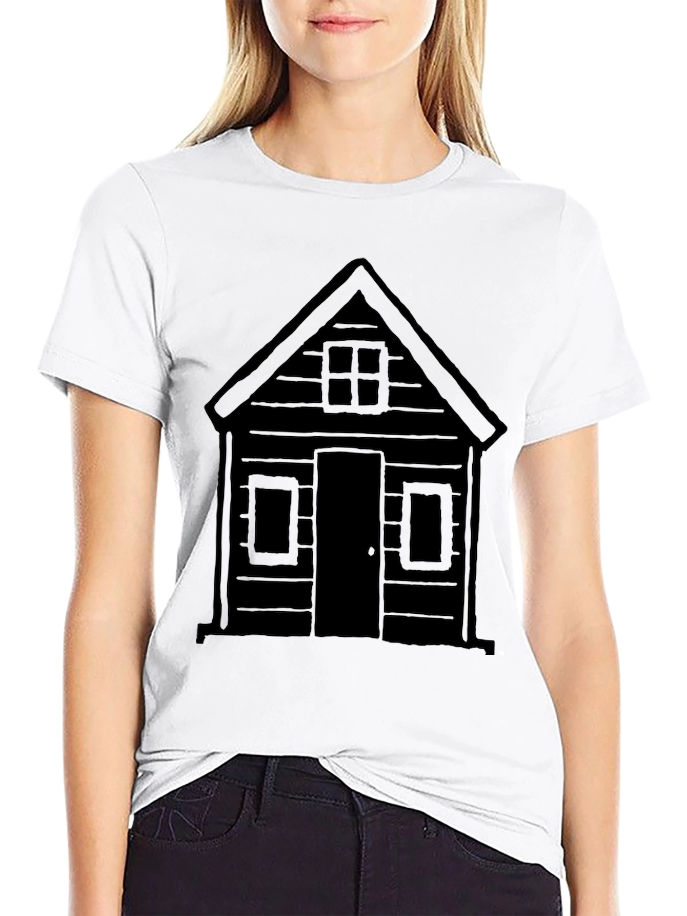 Cabin Tee - Cozy Home Graphic T-Shirt