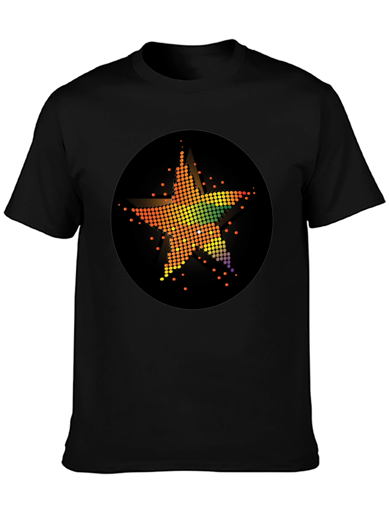 Star Burst Graphic Tee - Trendy Design