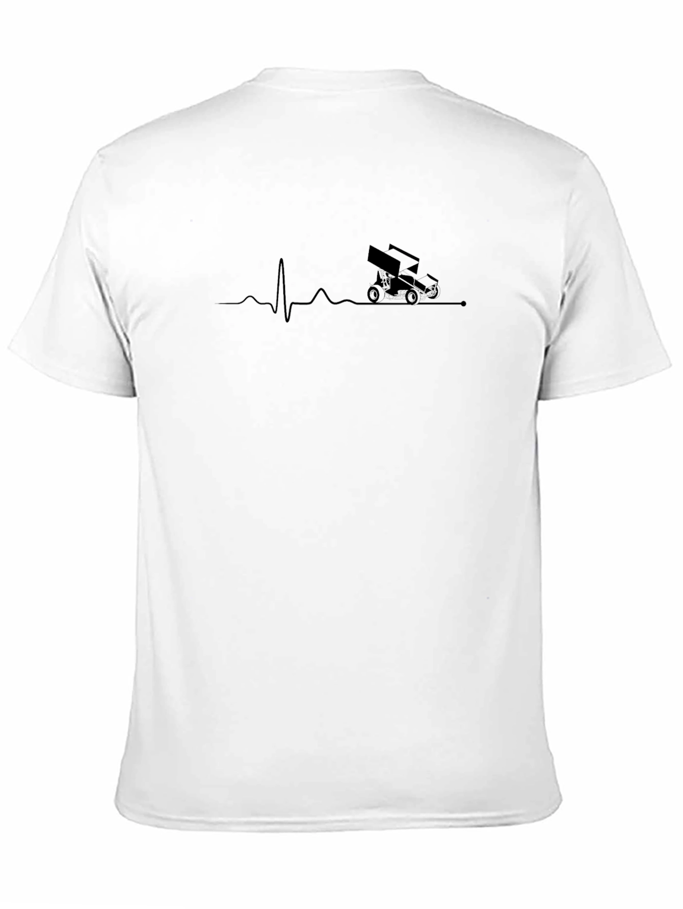 Sprint Car Heartbeat Graphic T-Shirt