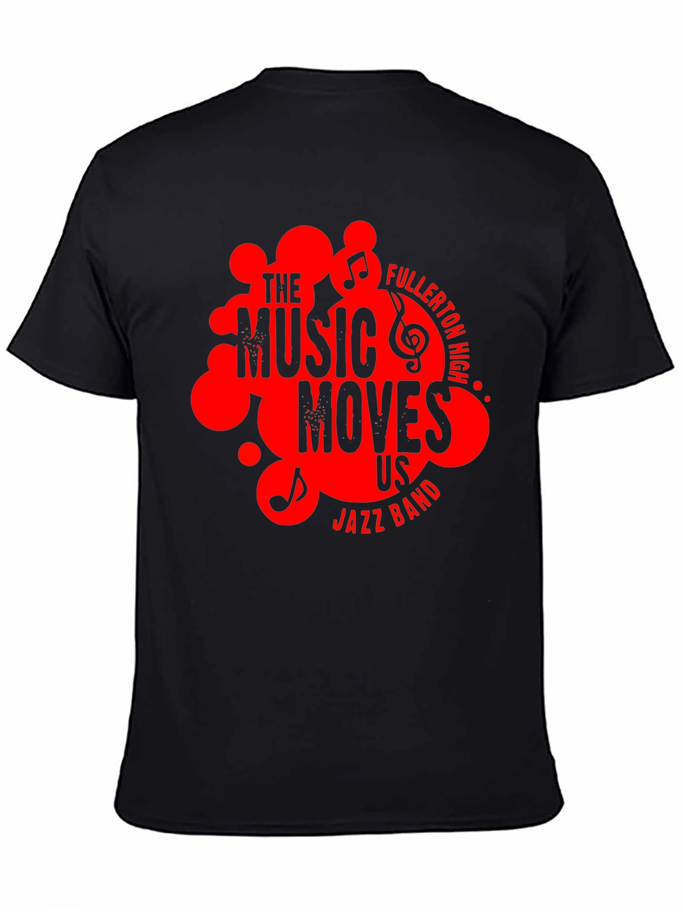 The Music Moves Us Jazz Band T-Shirt