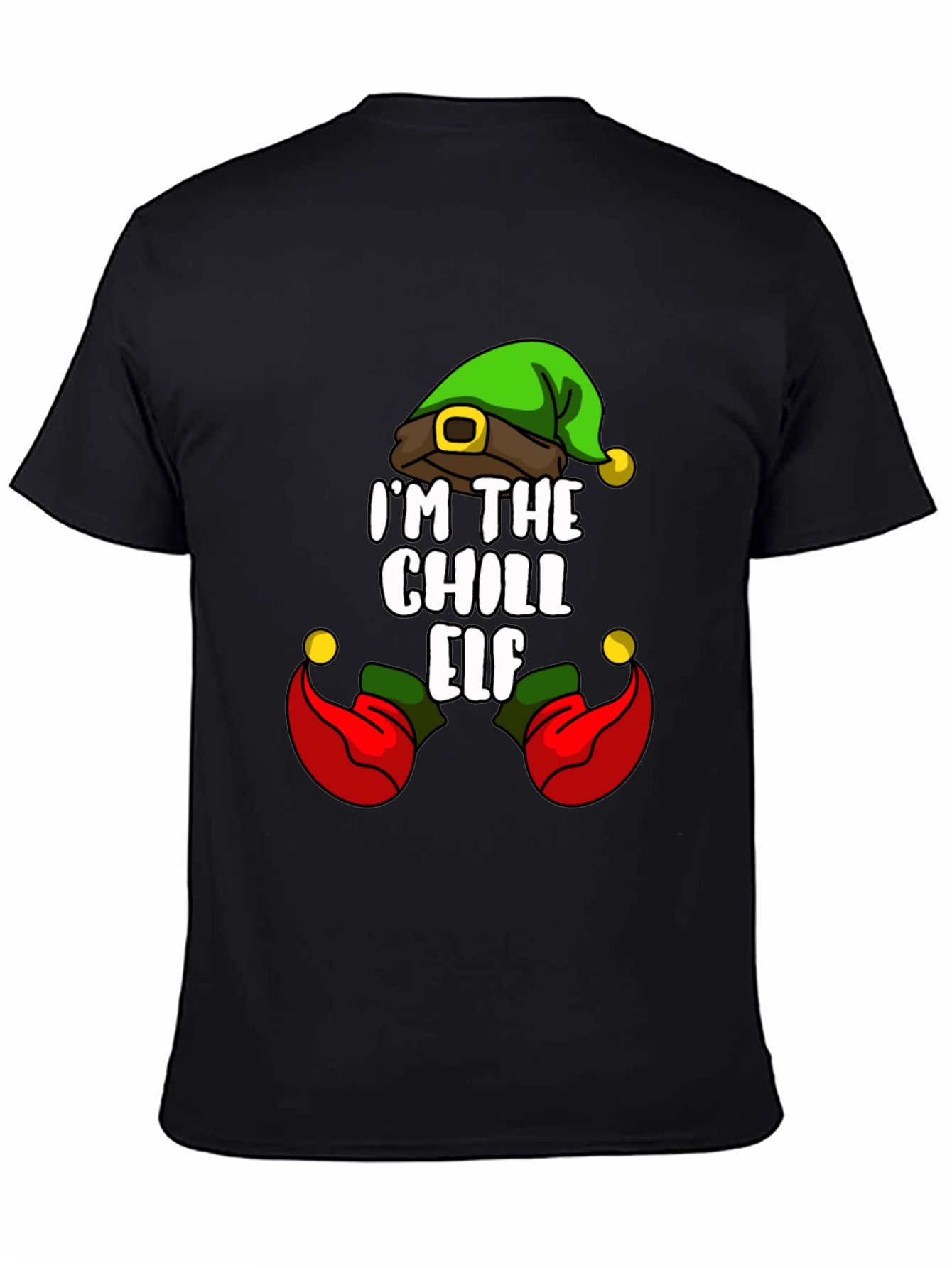 Chill Elf T-Shirt - Holiday Festive Apparel