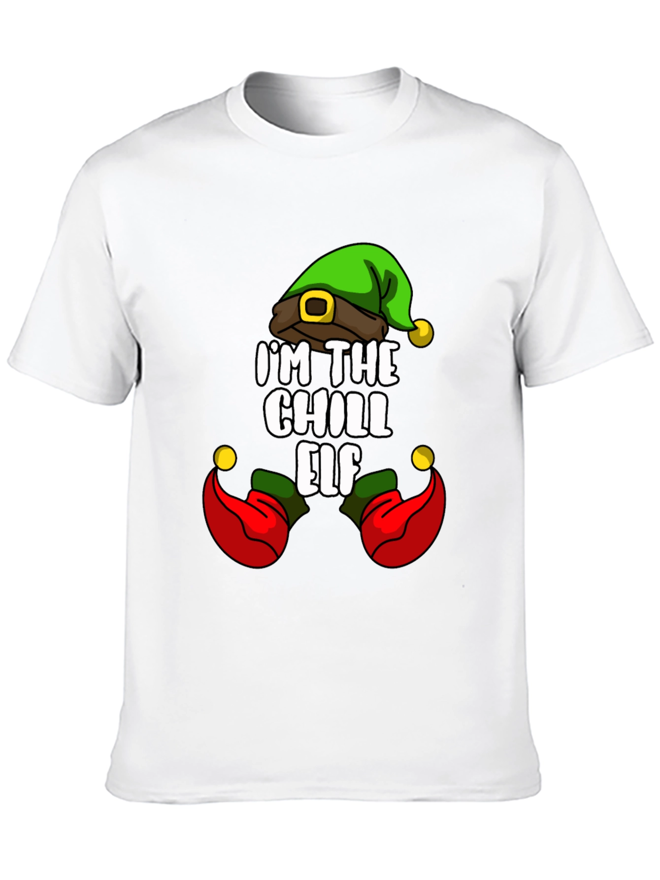Chill Elf T-Shirt - Holiday Festive Apparel