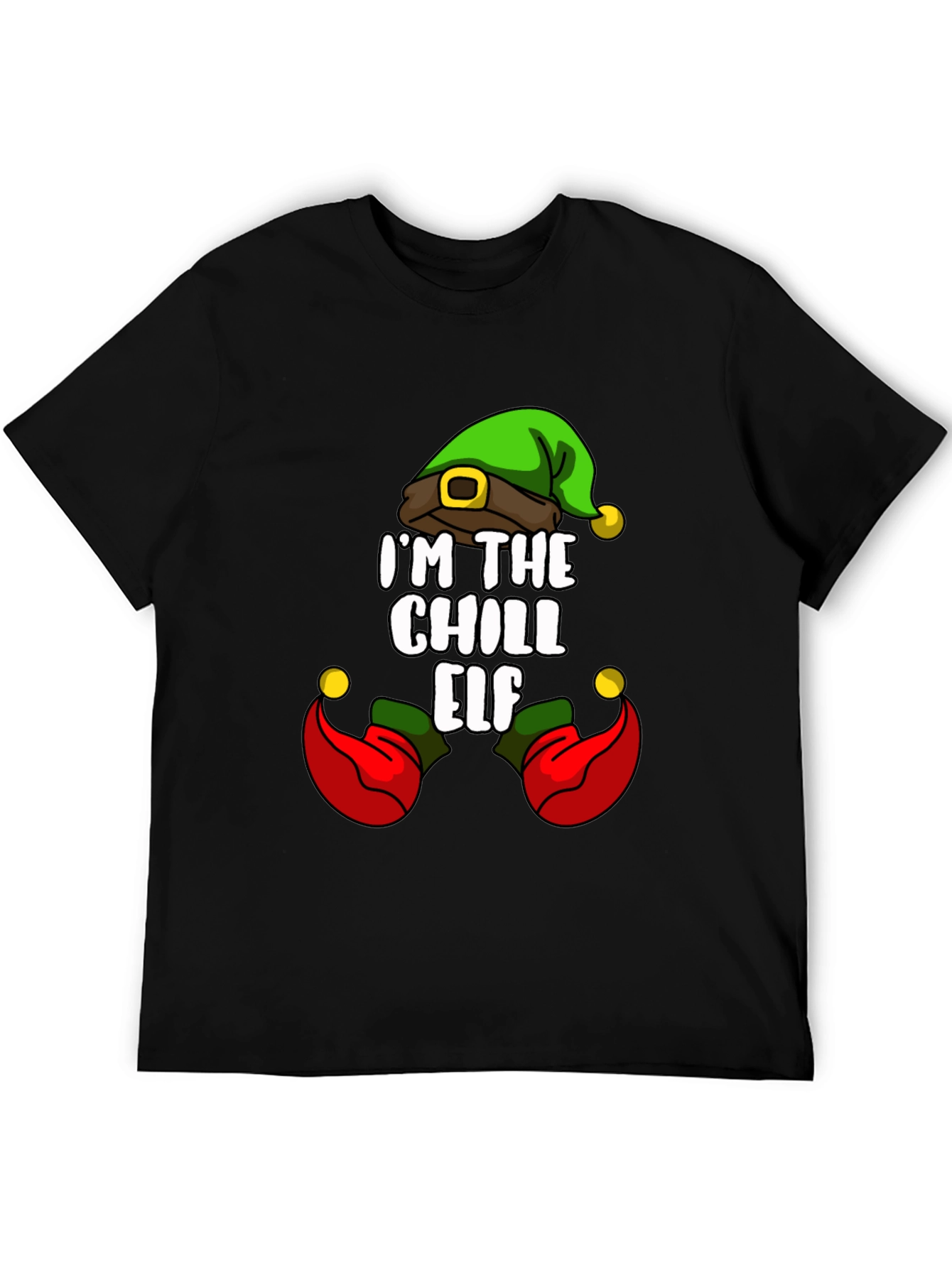Chill Elf T-Shirt - Holiday Festive Apparel