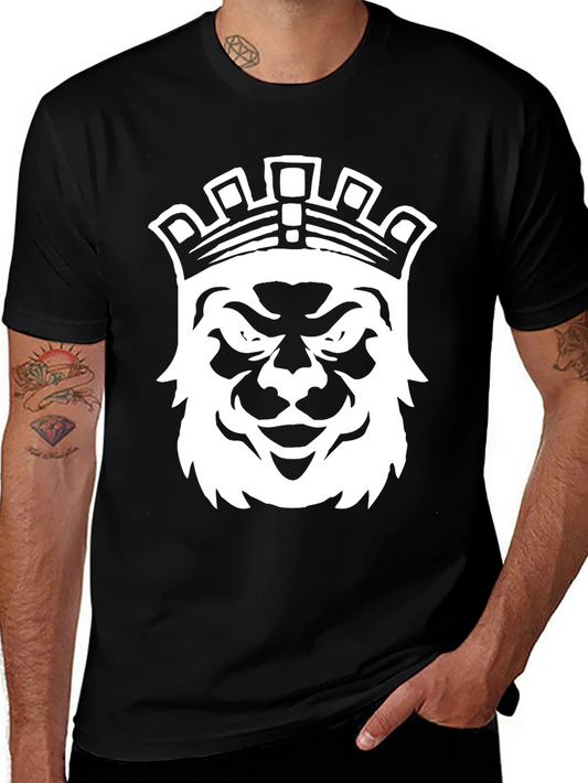 King Lion Graphic Tee - Black