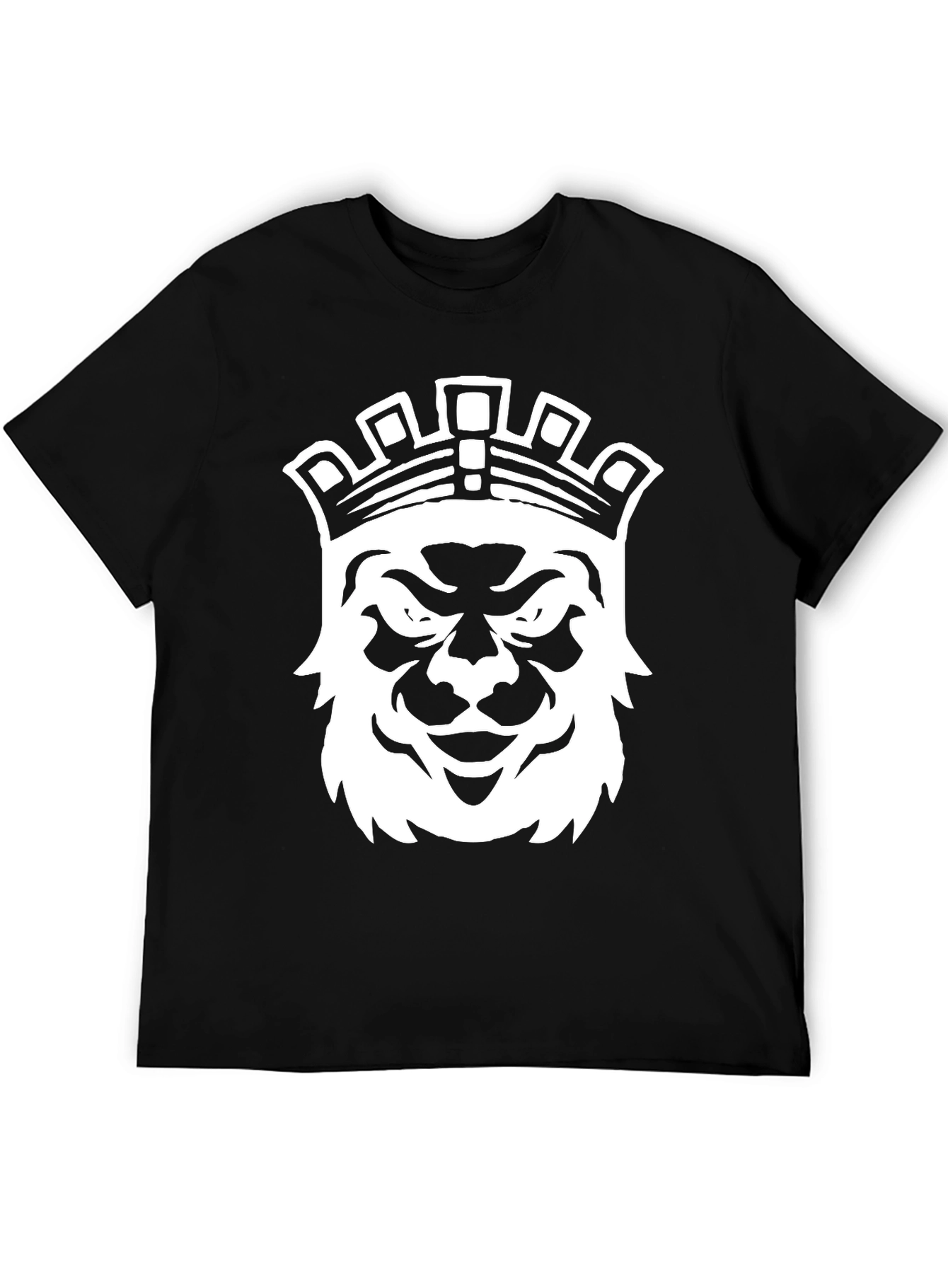 King Lion Graphic Tee - Black