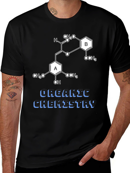 Organic Chemistry Black T-Shirt