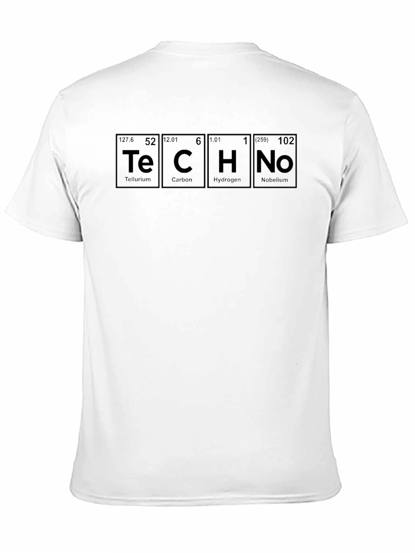 Techno Periodic Table T-Shirt - Science Music Tee