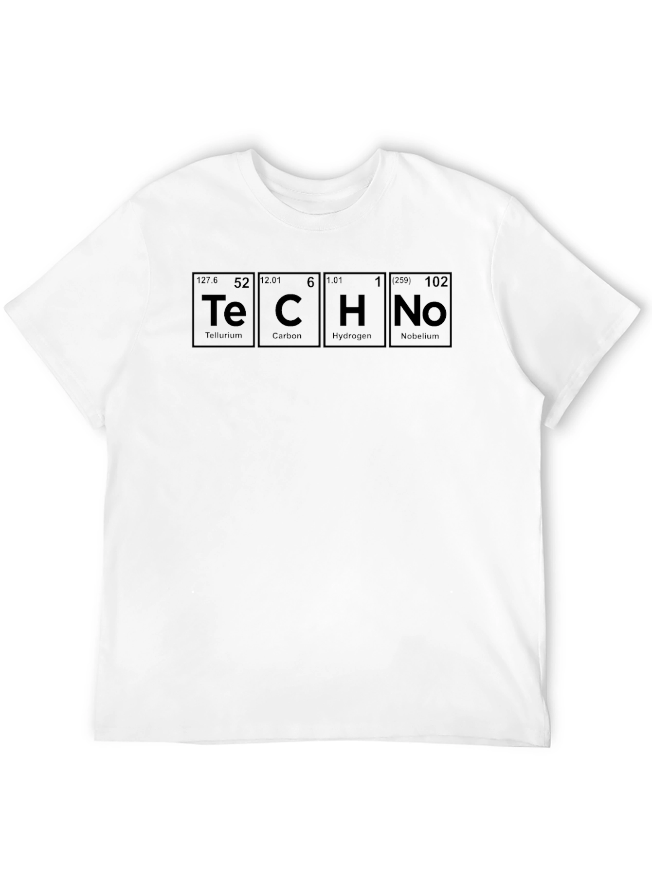 Techno Periodic Table T-Shirt - Science Music Tee