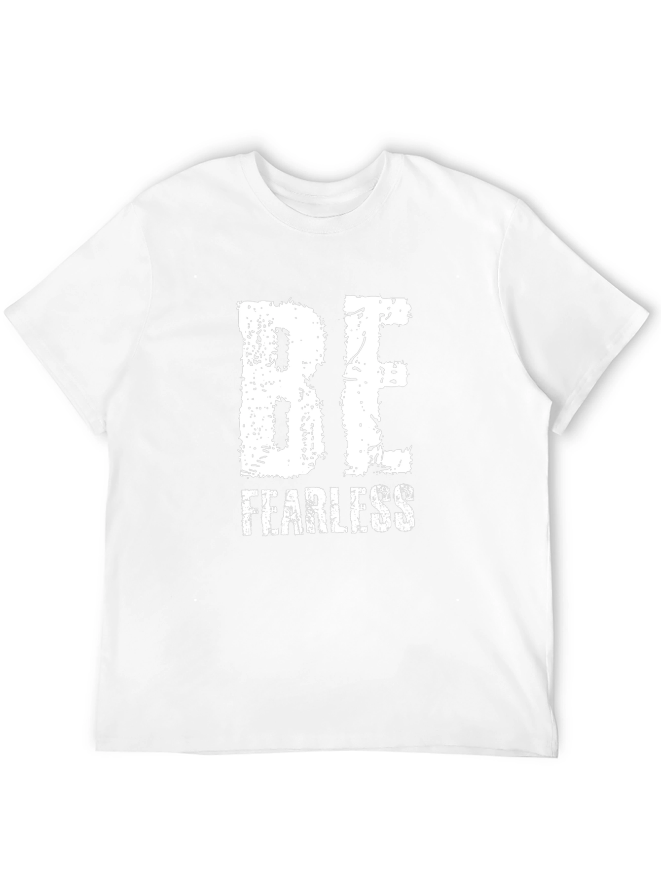 Be Fearless Black Graphic T-Shirt