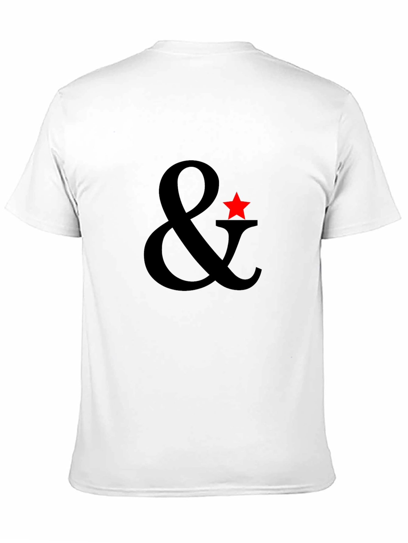 Ampersand Star Graphic T-Shirt - Mens Black Tee