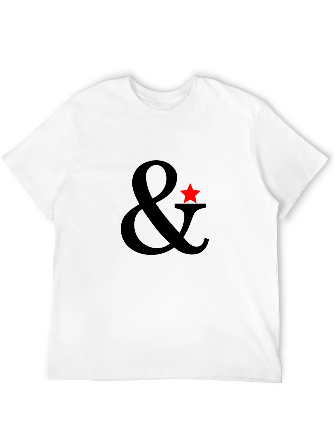 Ampersand Star Graphic T-Shirt - Mens Black Tee