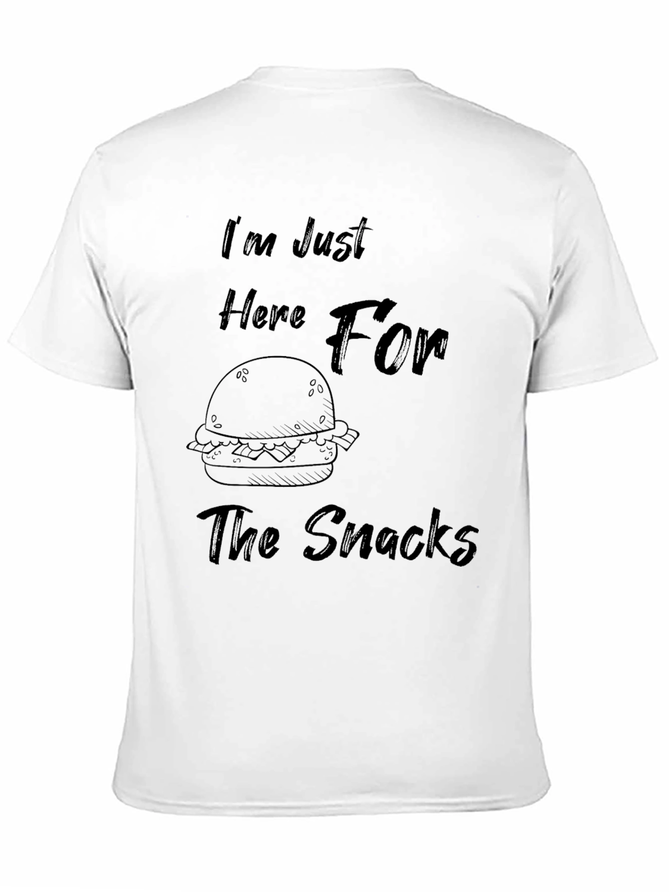 Snacks Graphic T-Shirt -  Funny Foodie Tee