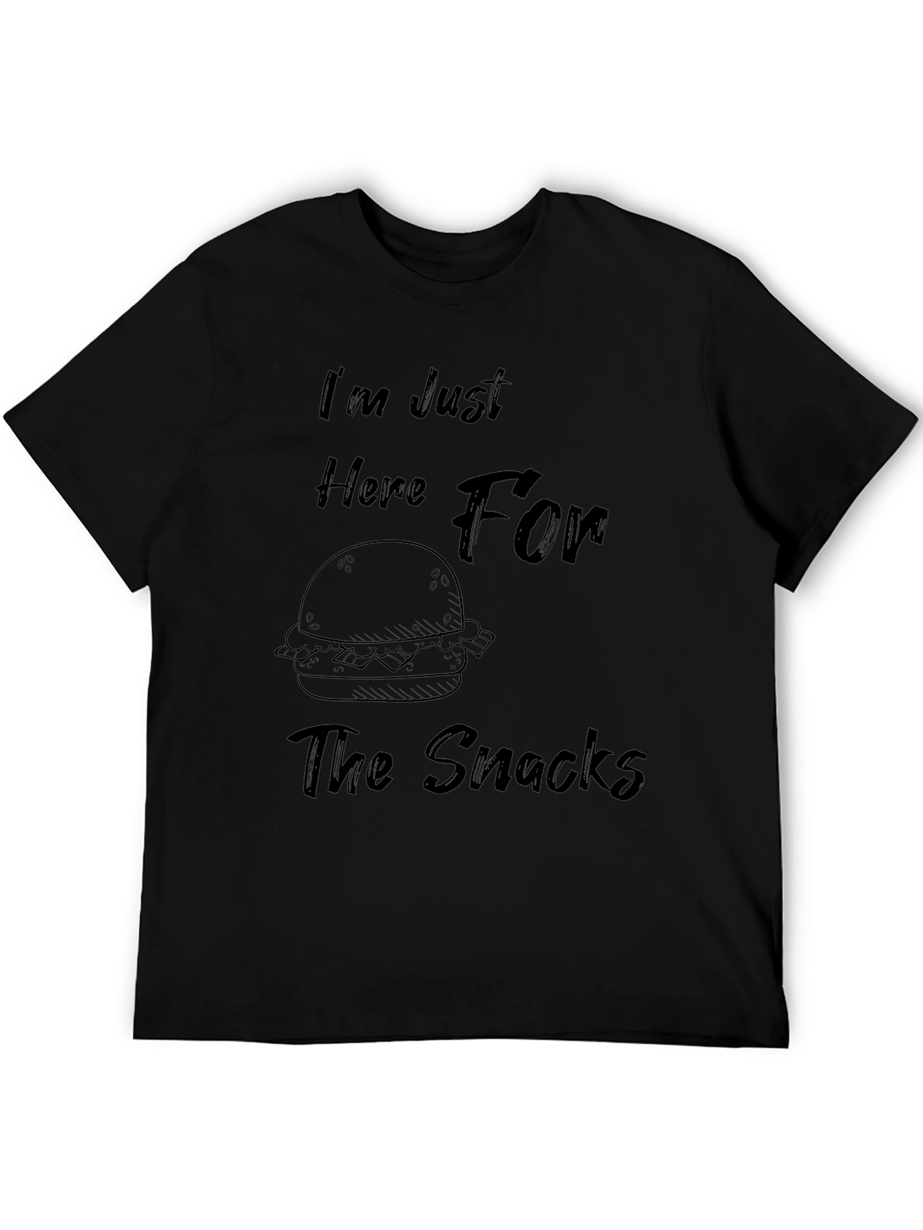 Snacks Graphic T-Shirt -  Funny Foodie Tee