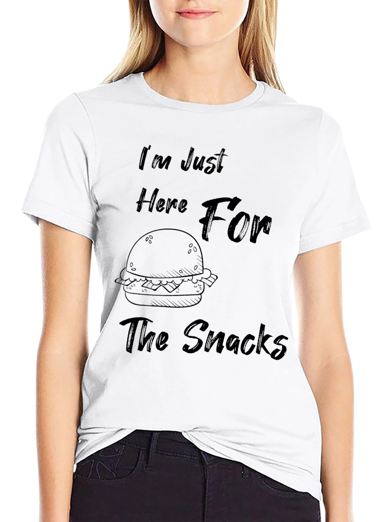 Snacks Graphic T-Shirt -  Funny Foodie Tee