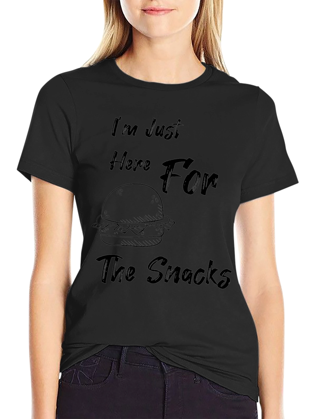 Snacks Graphic T-Shirt -  Funny Foodie Tee