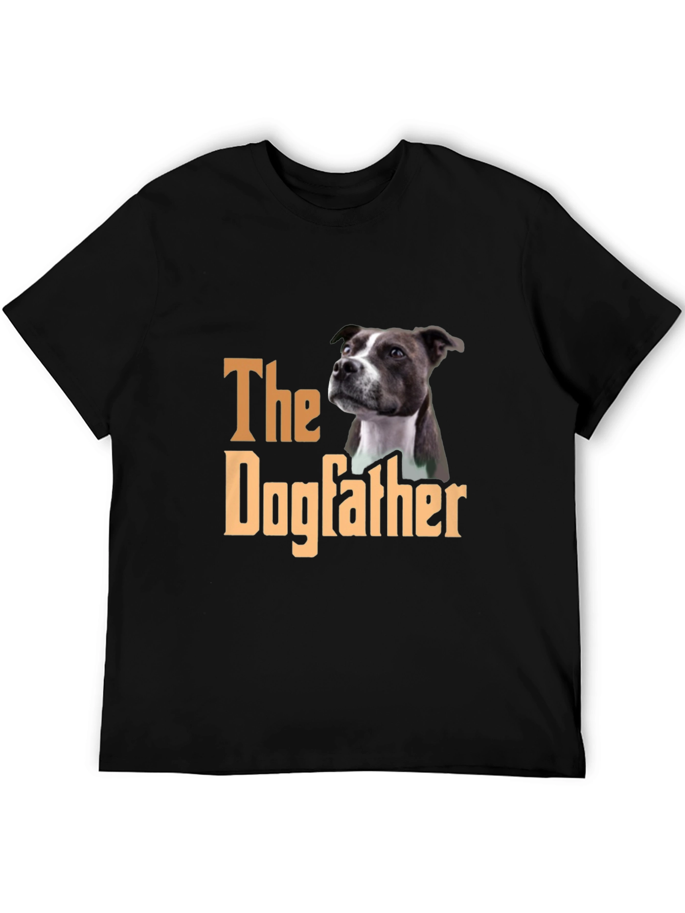 The Dogfather Black Graphic T-Shirt