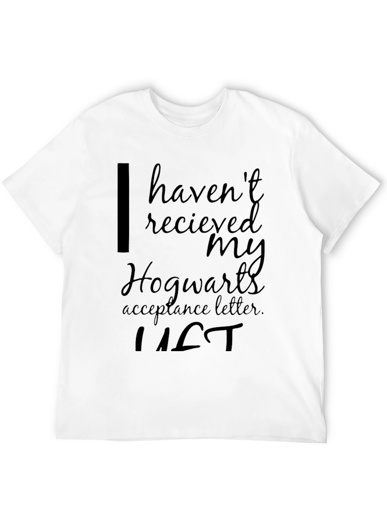 Hogwarts Acceptance Letter Graphic Tee