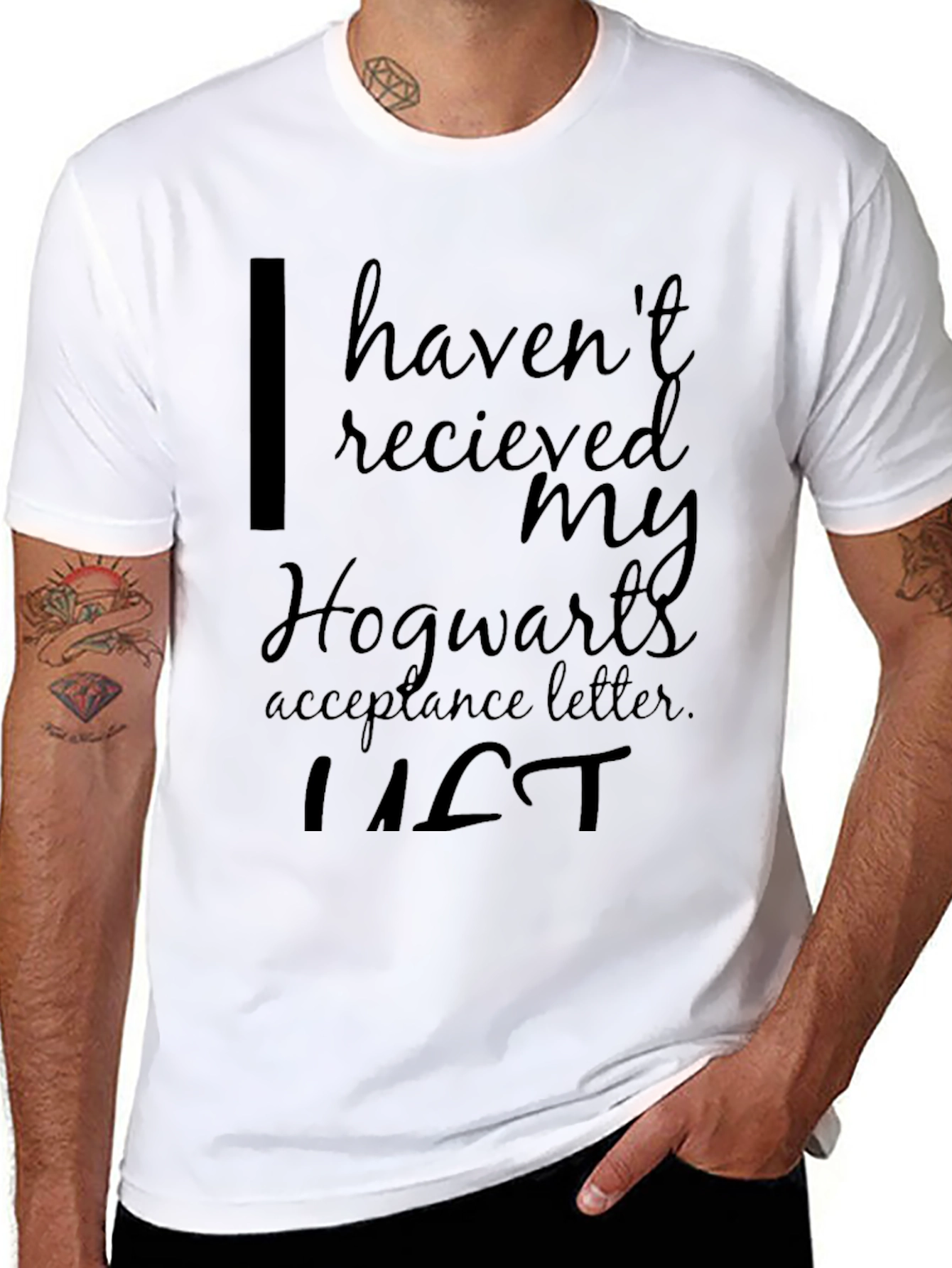 Hogwarts Acceptance Letter Graphic Tee