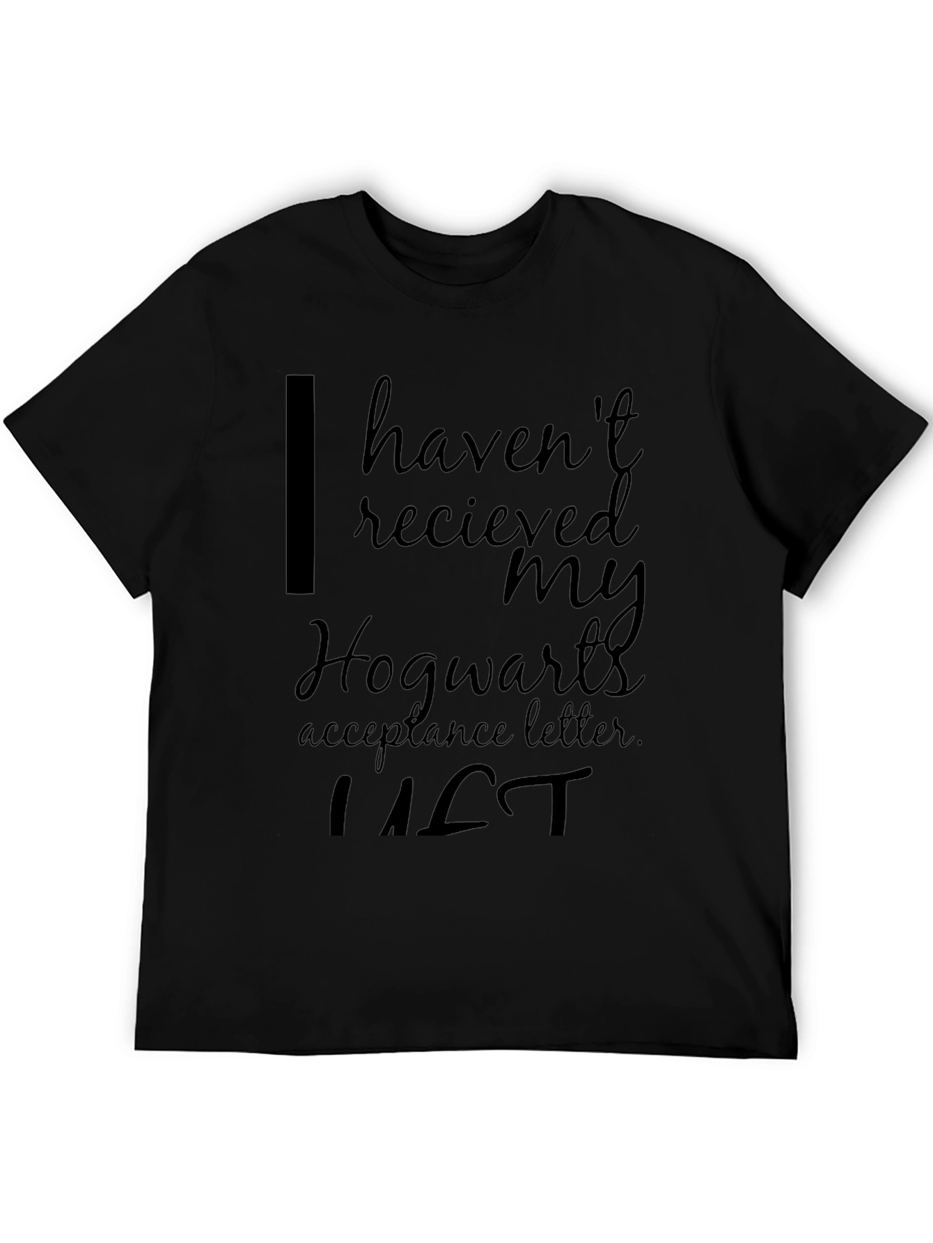 Hogwarts Acceptance Letter Graphic Tee