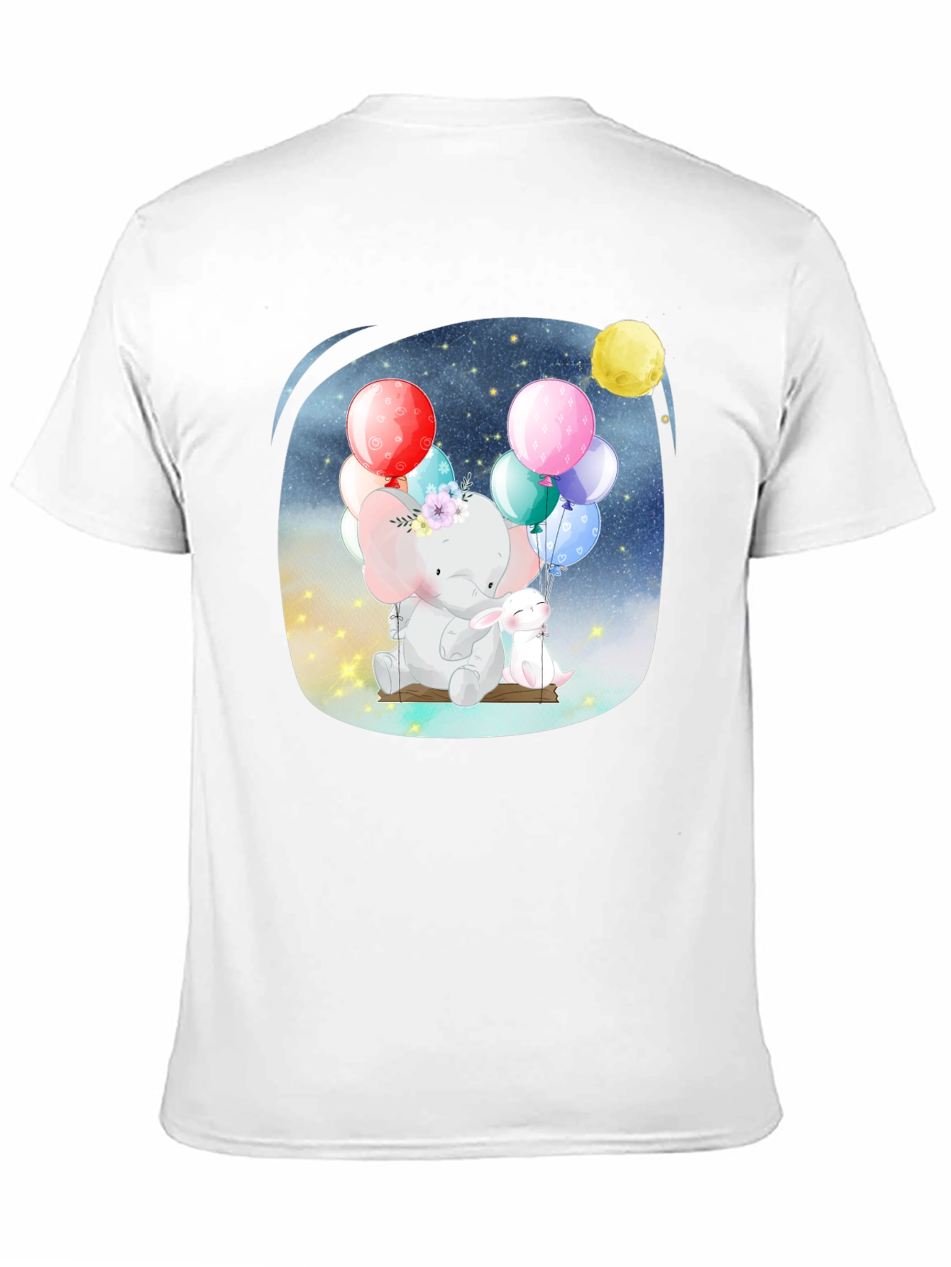 Cute Elephant & Bunny T-Shirt