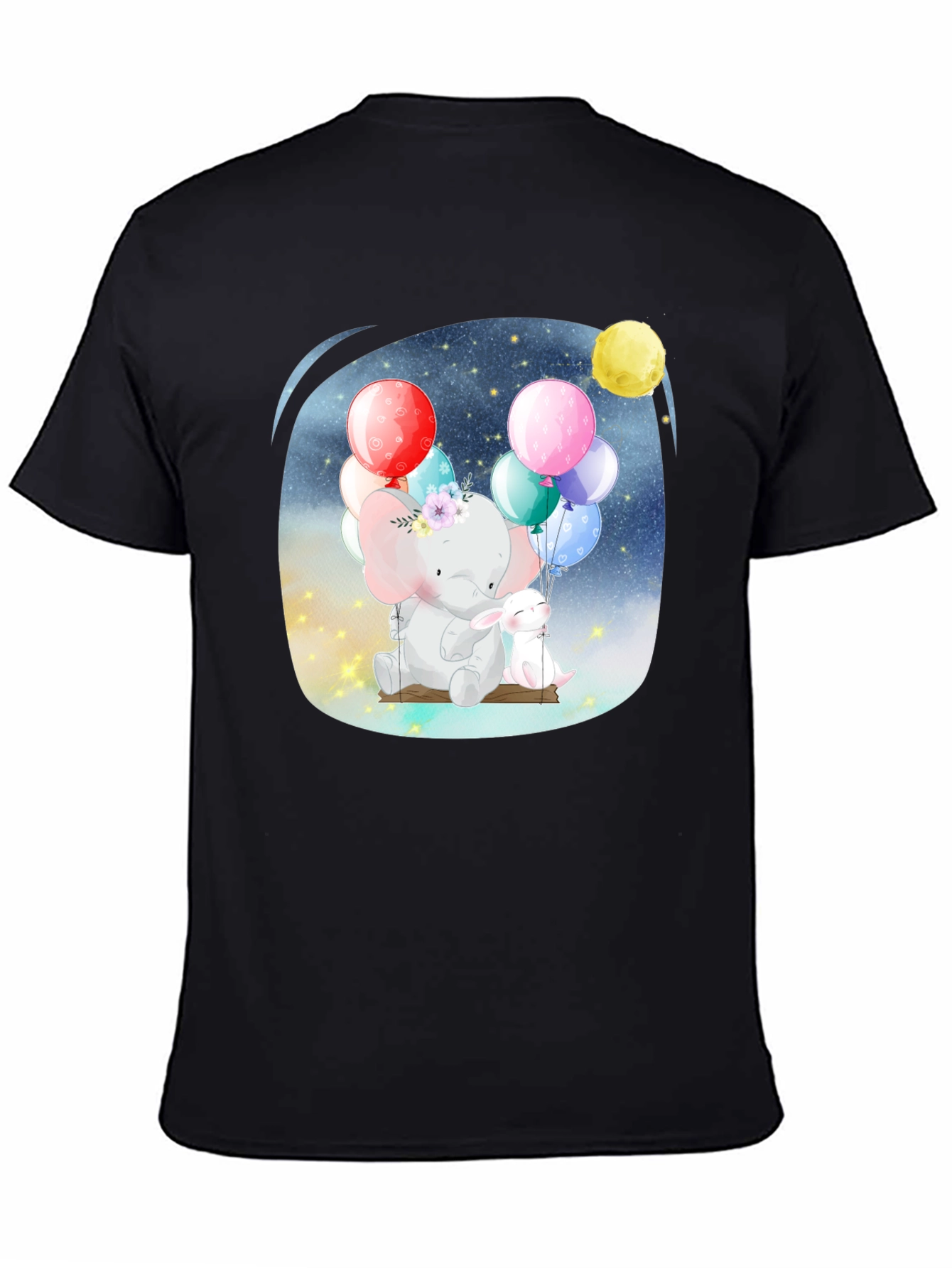 Cute Elephant & Bunny T-Shirt
