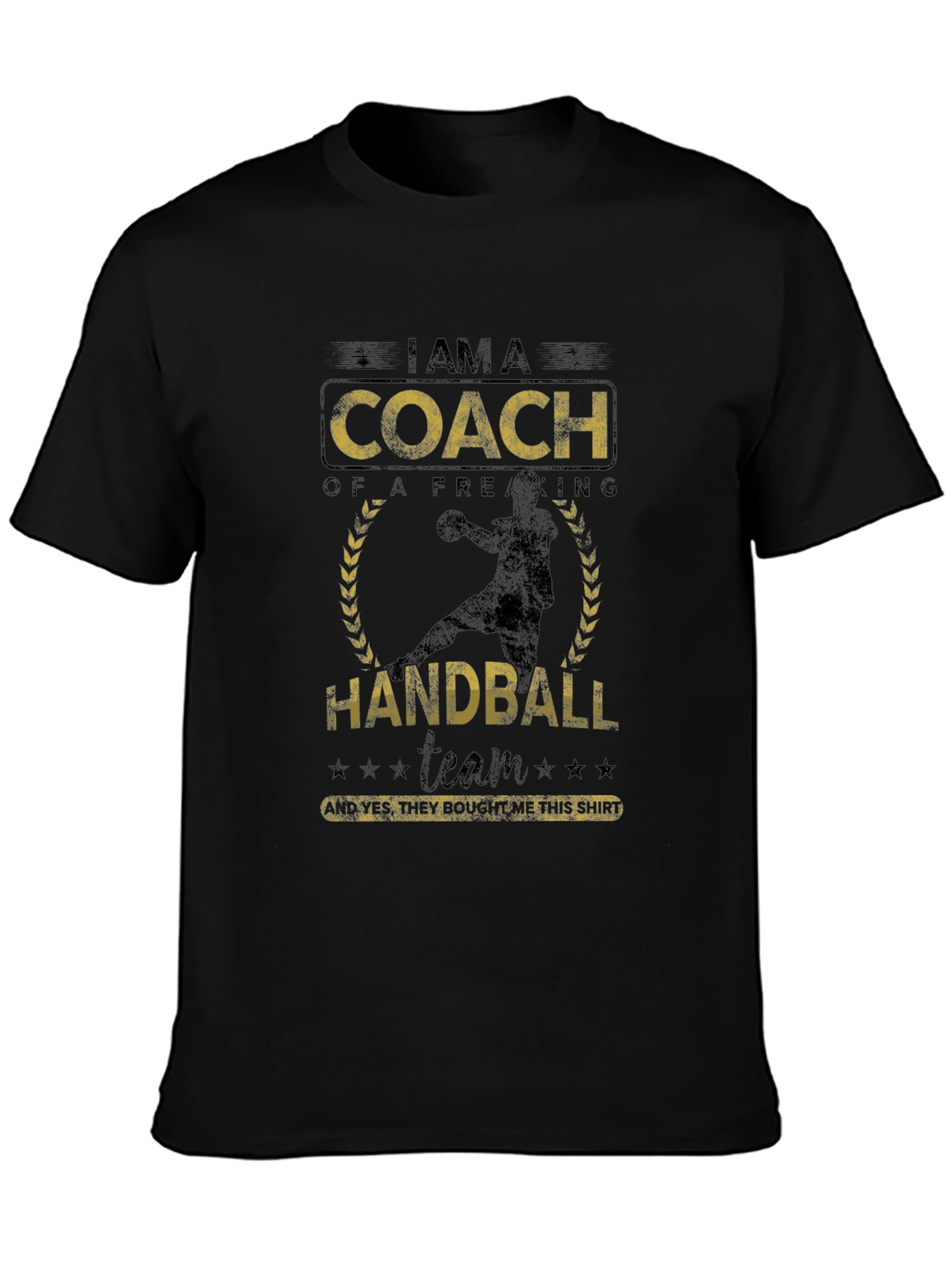 Handball Coach T-Shirt: Freaking Awesome Team!