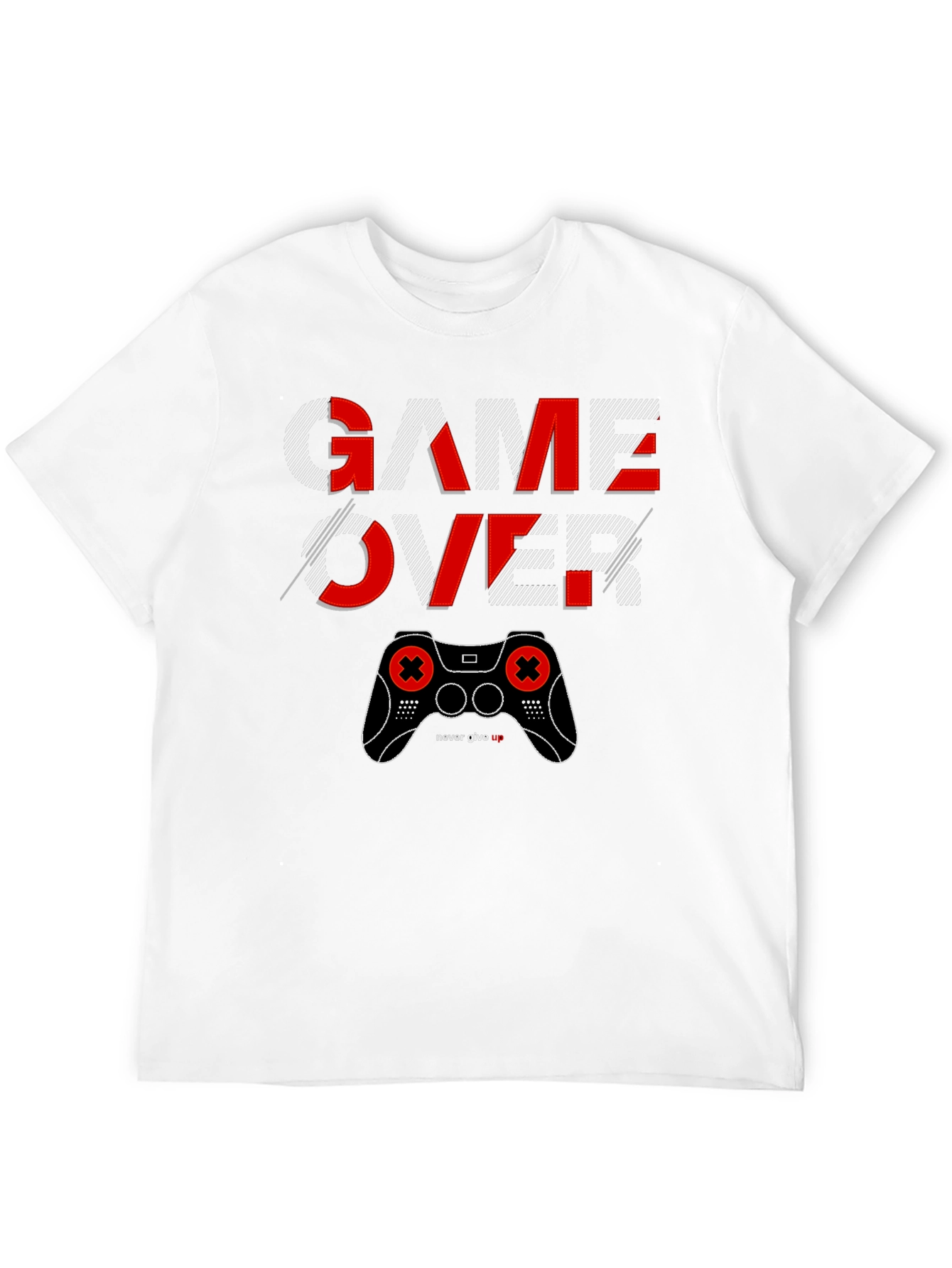 Game Over Graphic T-Shirt - Gamer Style