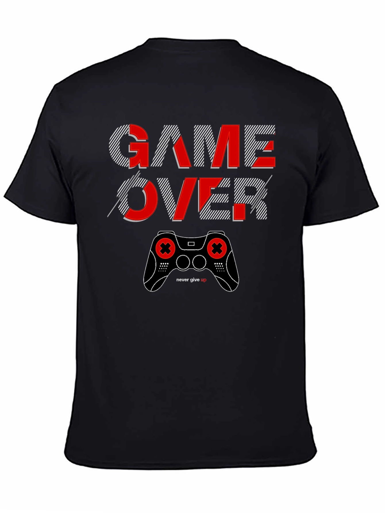 Game Over Graphic T-Shirt - Gamer Style