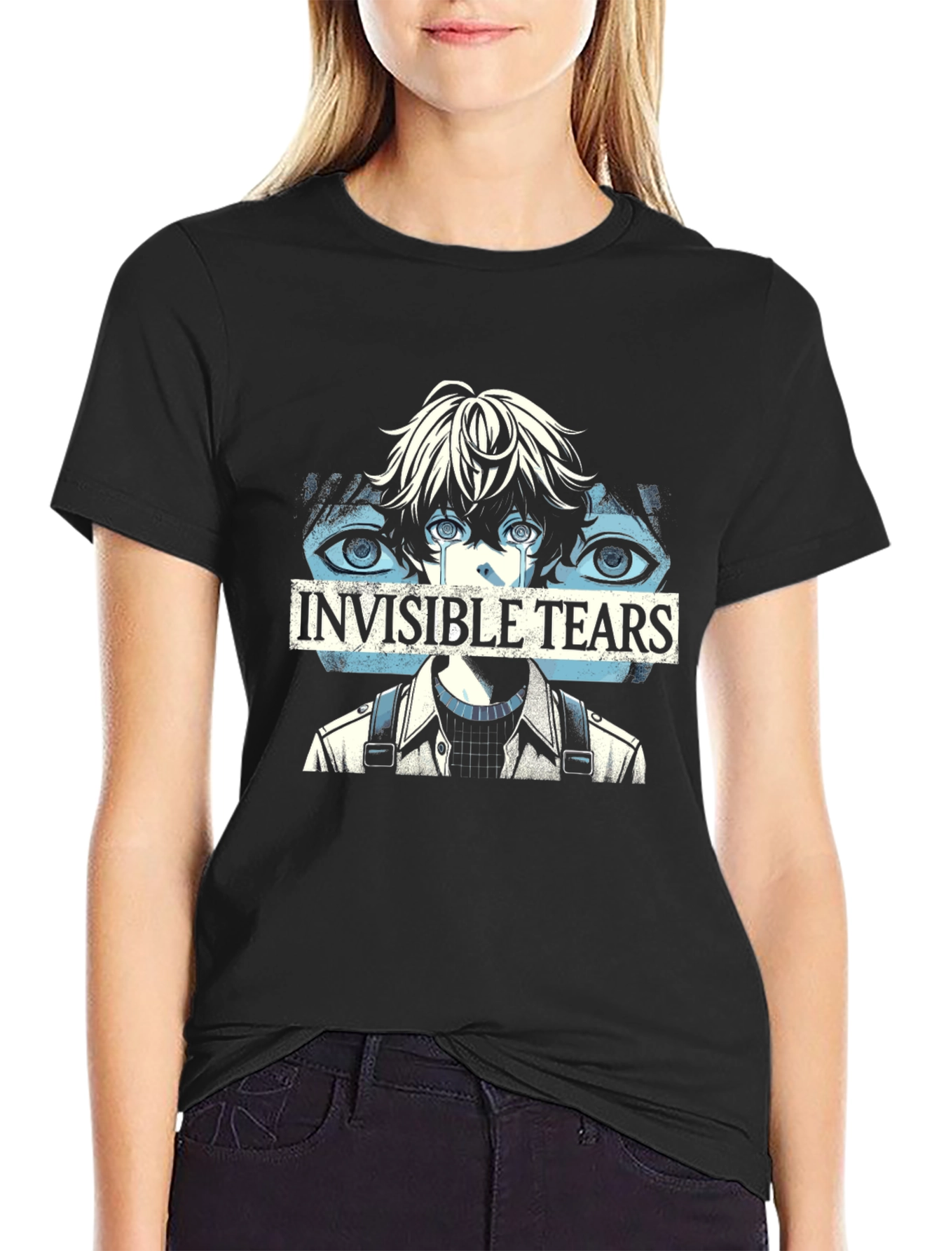 Invisible Tears Graphic T-Shirt