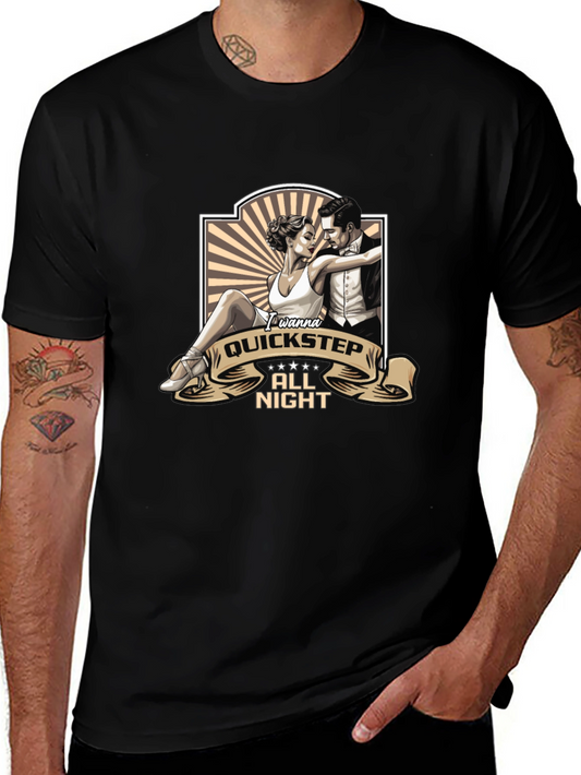 Quickstep All Night Black T-Shirt