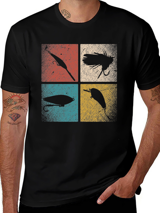 Vintage Fishing Lure T-Shirt - Angler Gift