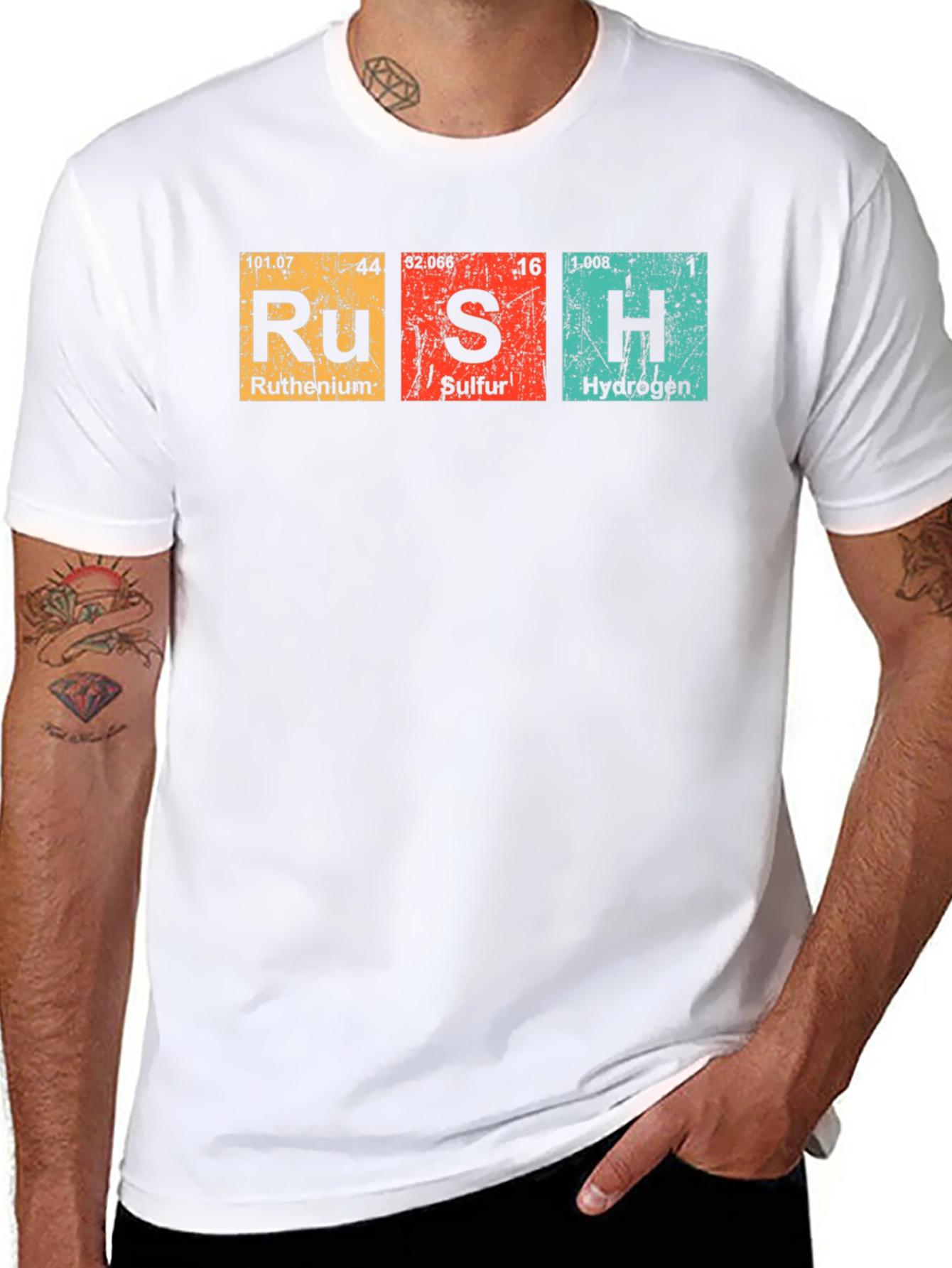 RUSH Periodic Table Elements T-Shirt