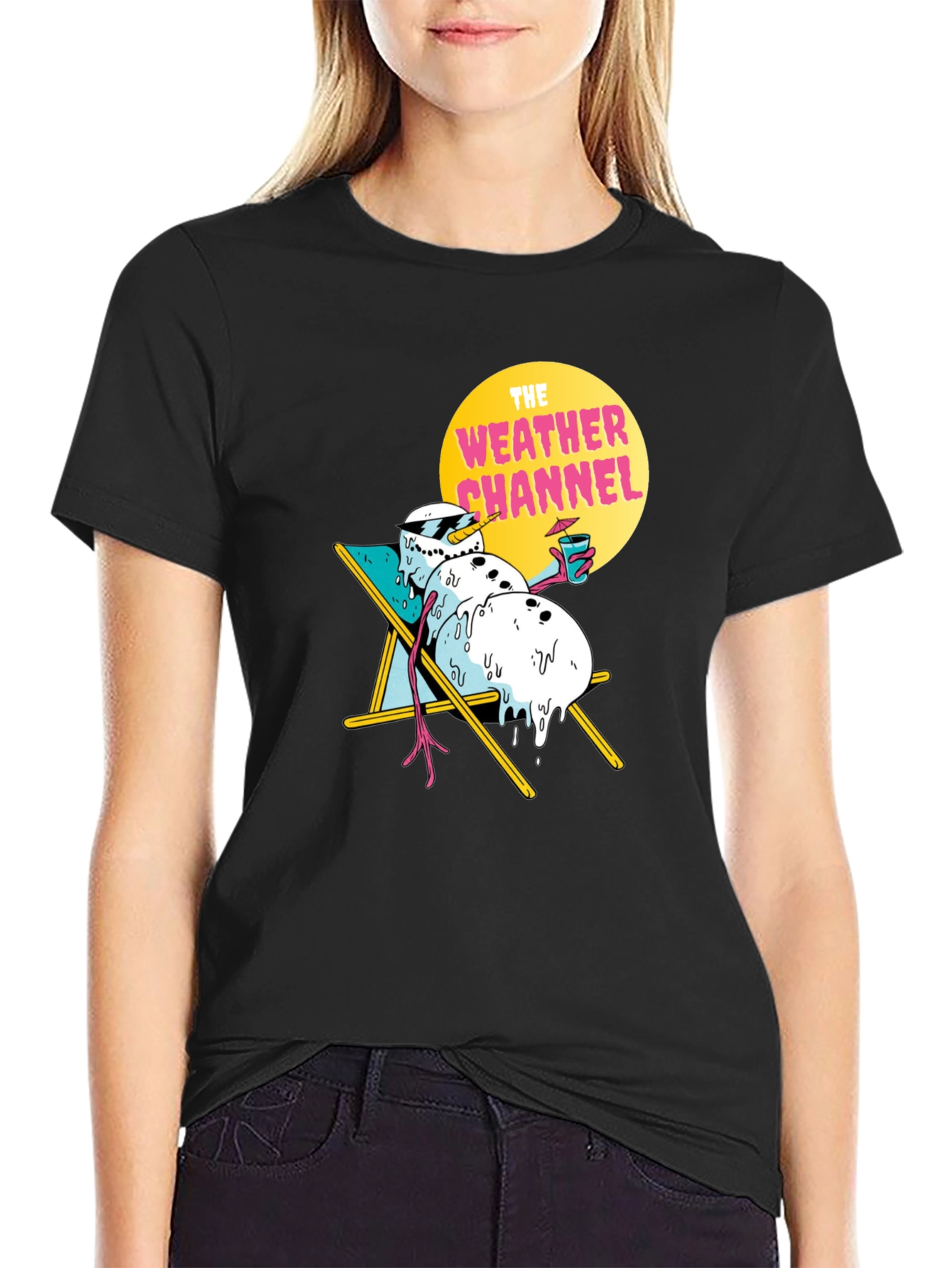 Cool Snowman T-Shirt - Weather Channel Design
