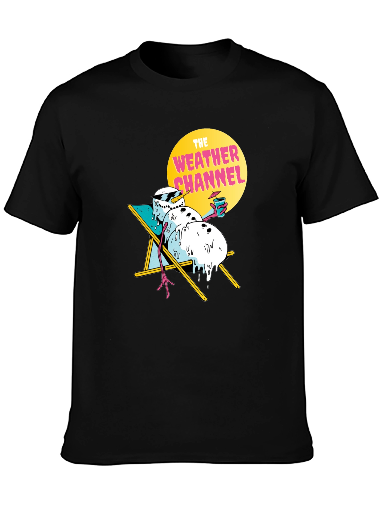 Cool Snowman T-Shirt - Weather Channel Design