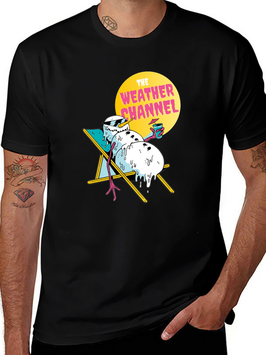 Cool Snowman T-Shirt - Weather Channel Design