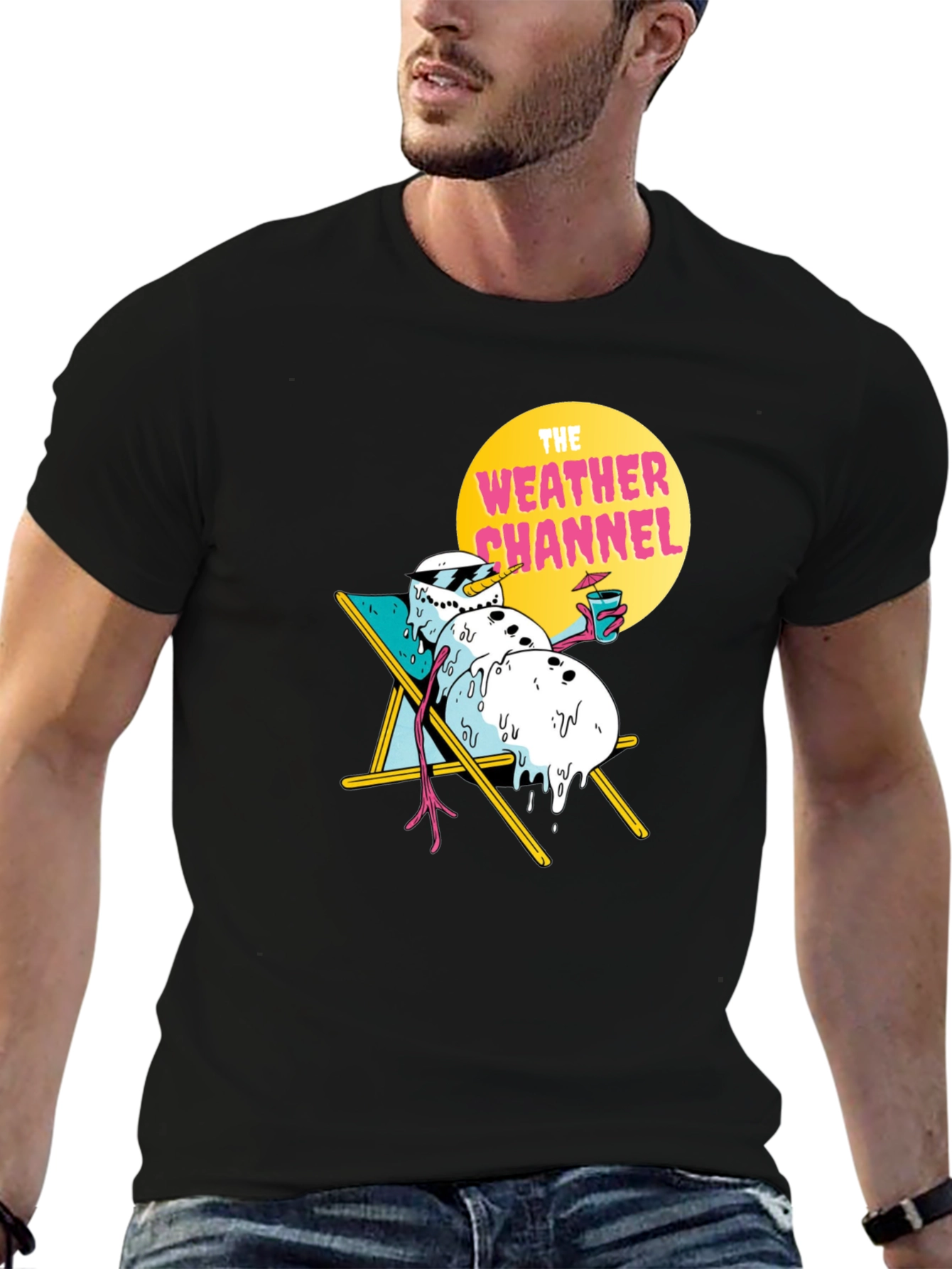 Cool Snowman T-Shirt - Weather Channel Design