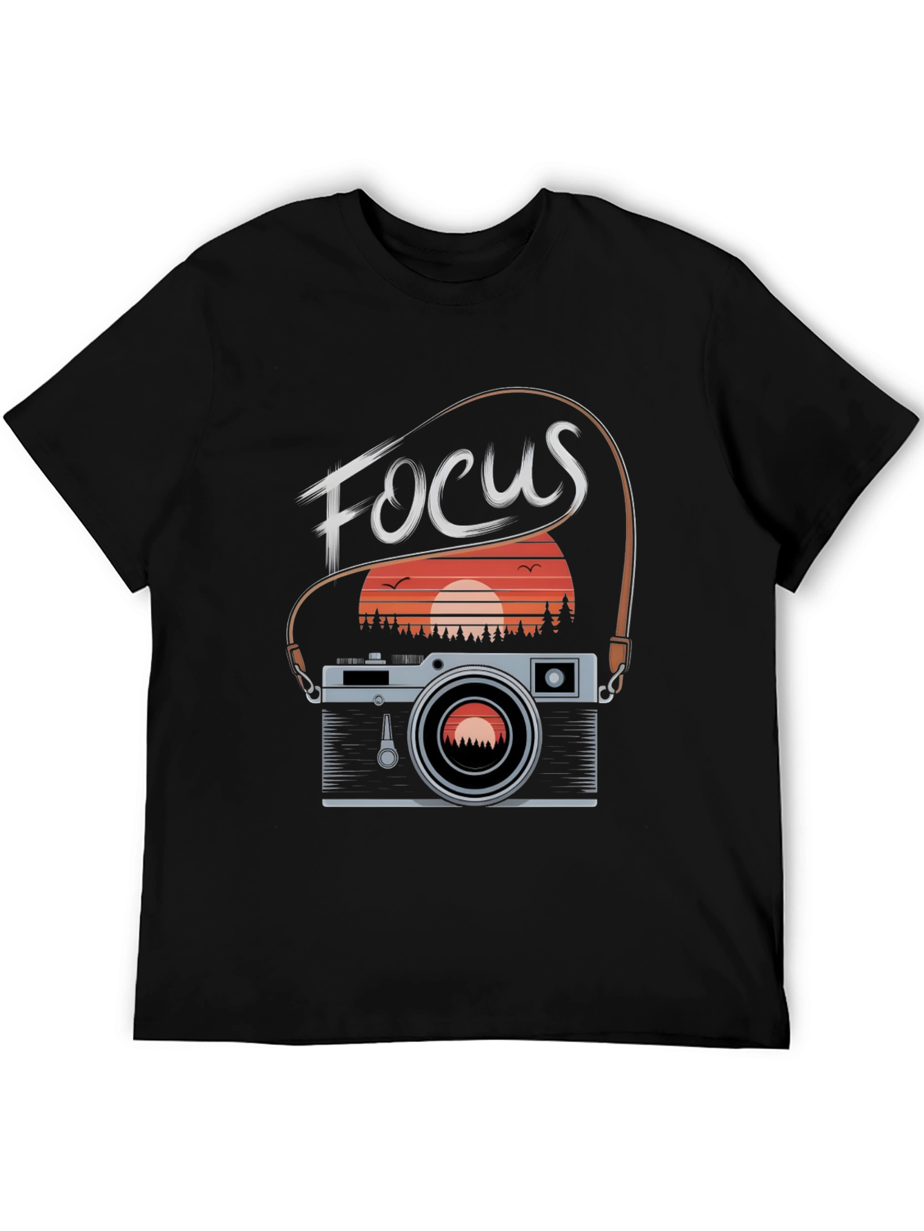 Focus Camera Graphic T-Shirt