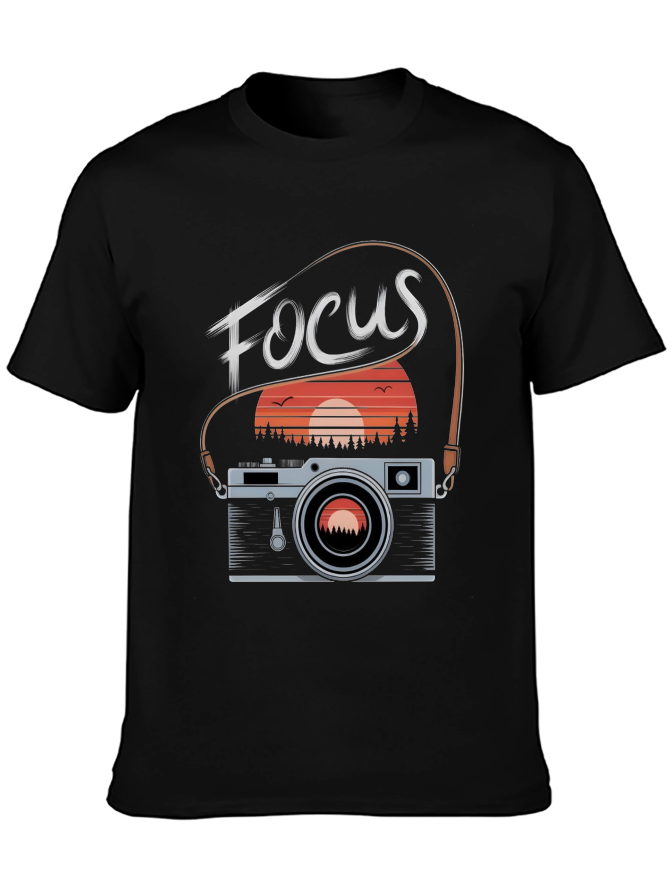 Focus Camera Graphic T-Shirt