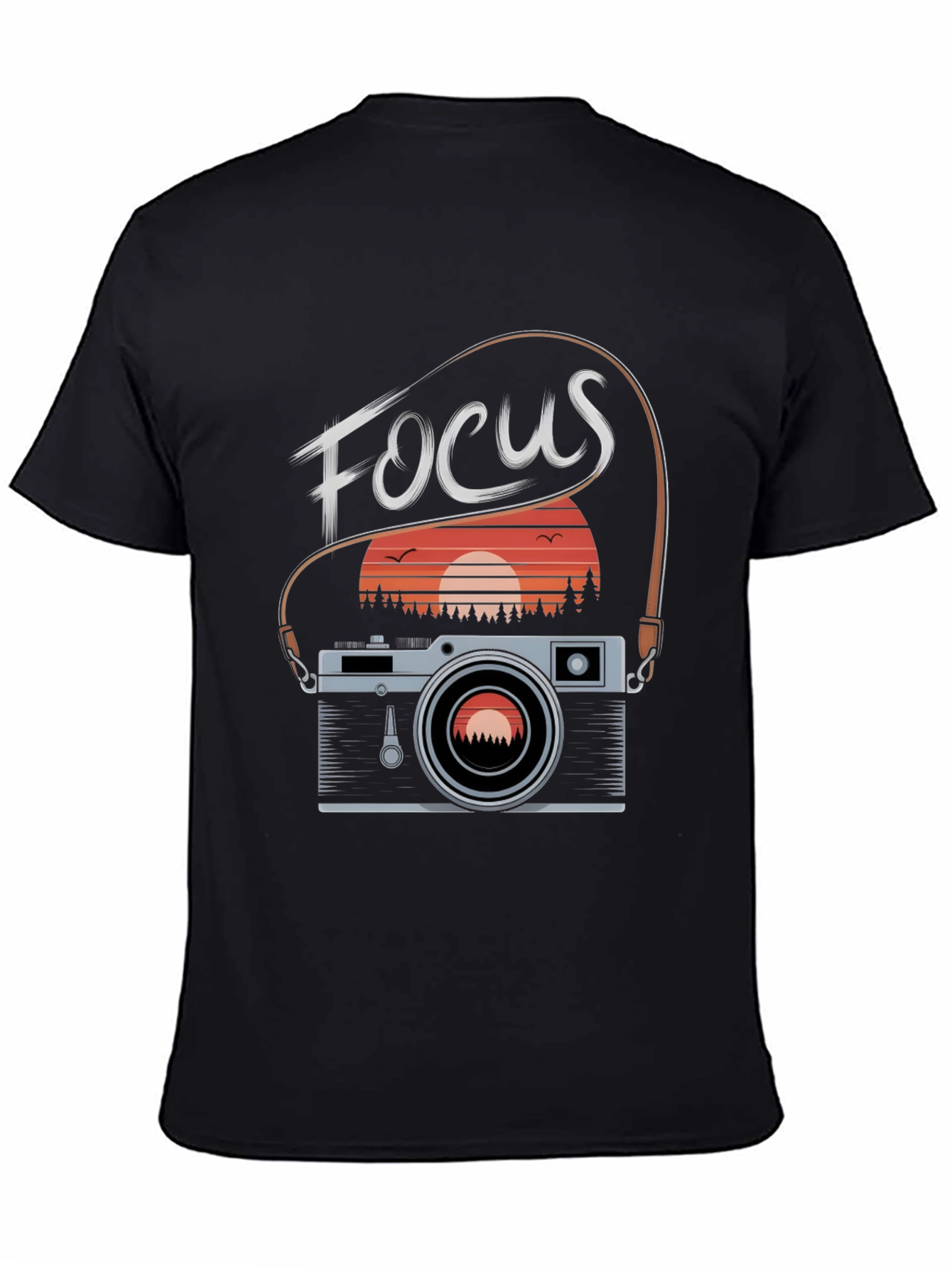 Focus Camera Graphic T-Shirt