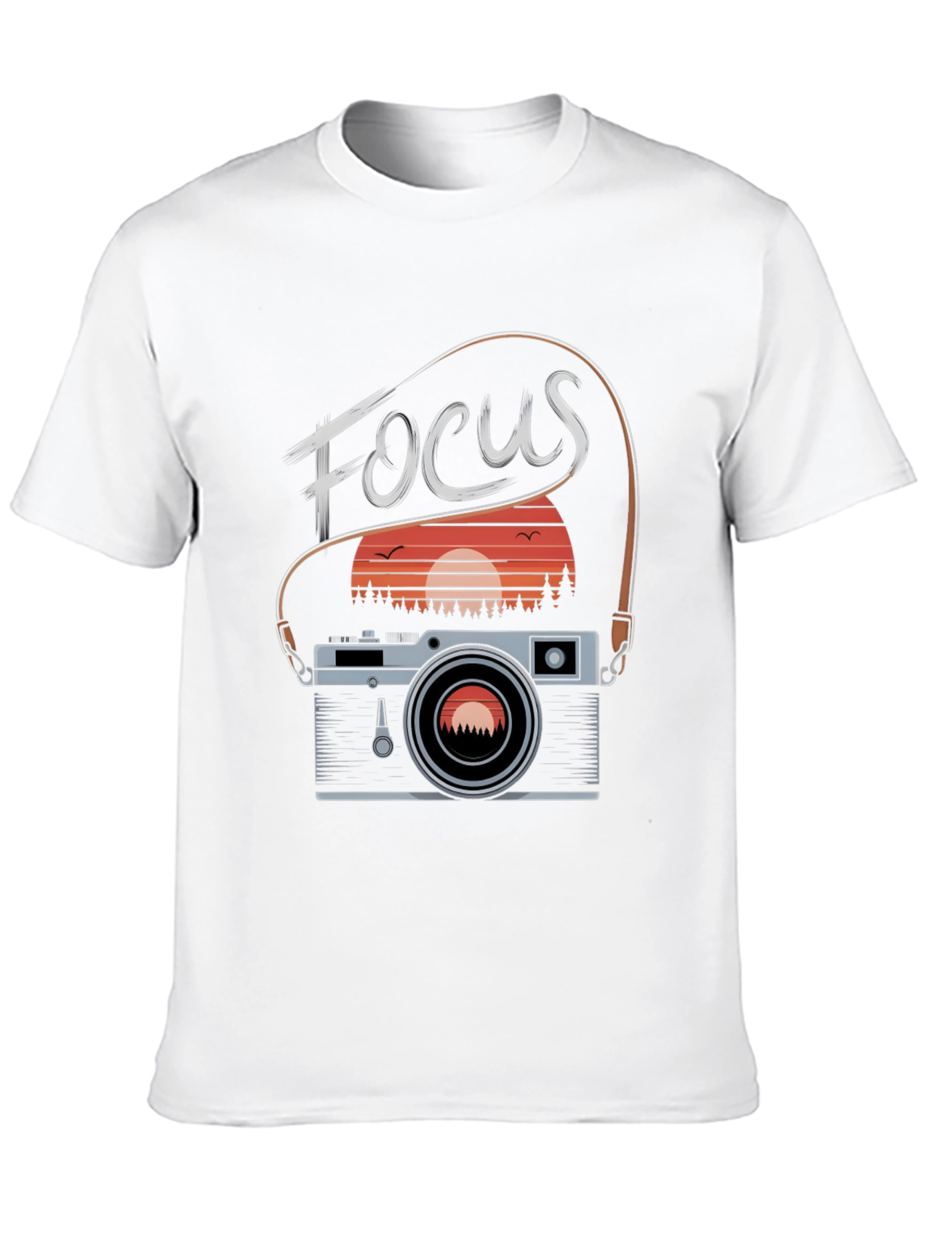 Focus Camera Graphic T-Shirt