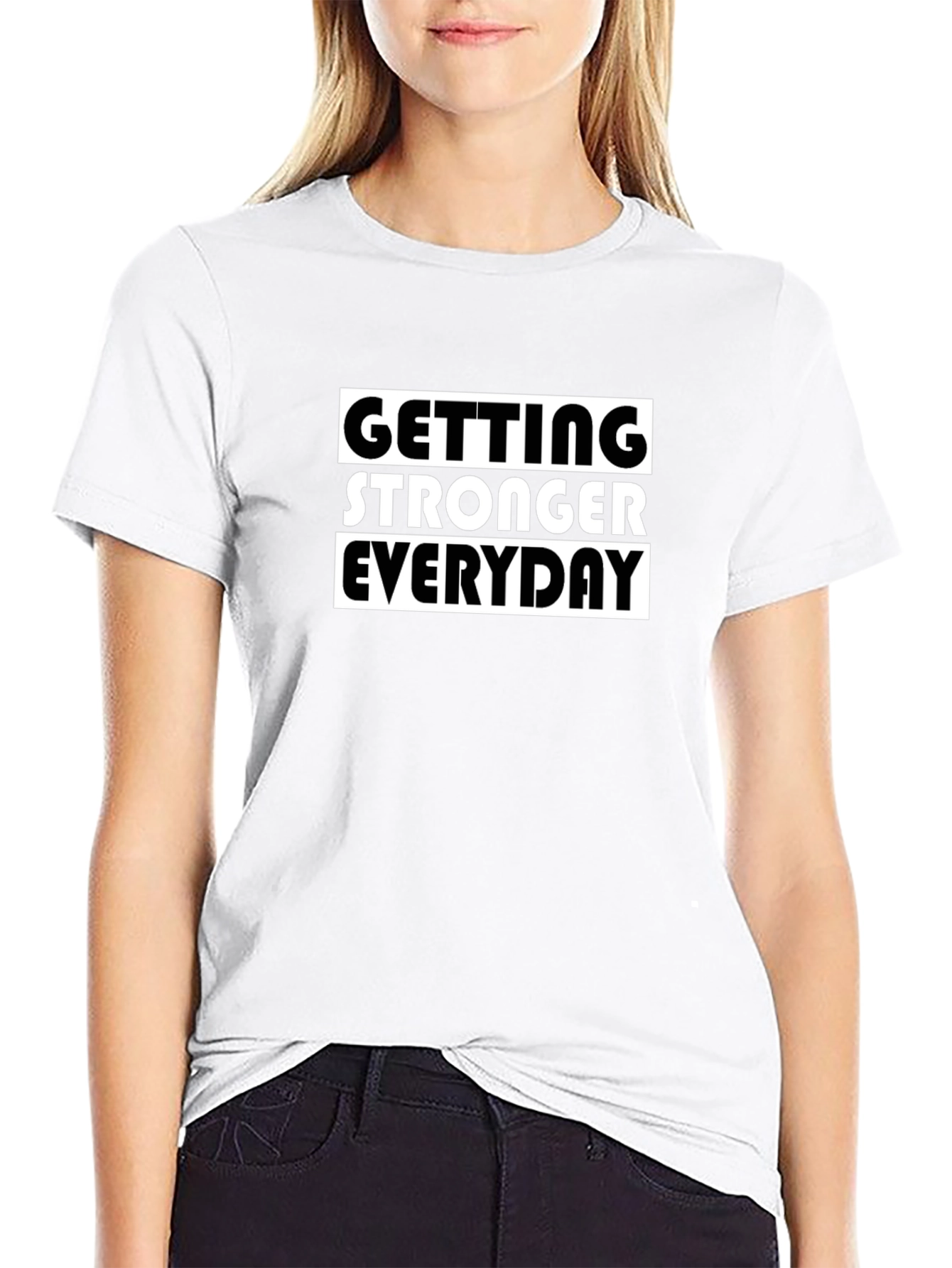 Getting Stronger Everyday Graphic Tee