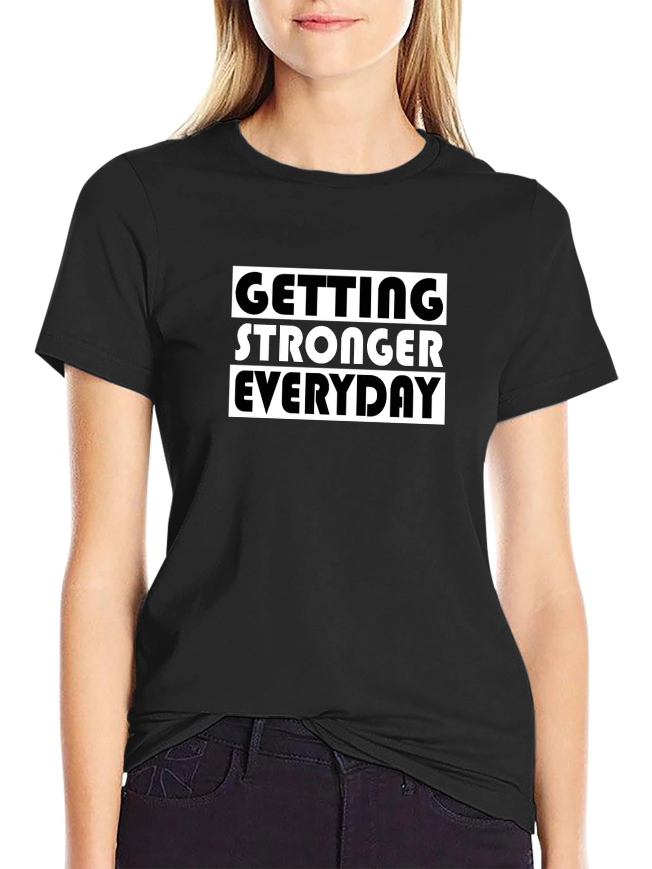 Getting Stronger Everyday Graphic Tee