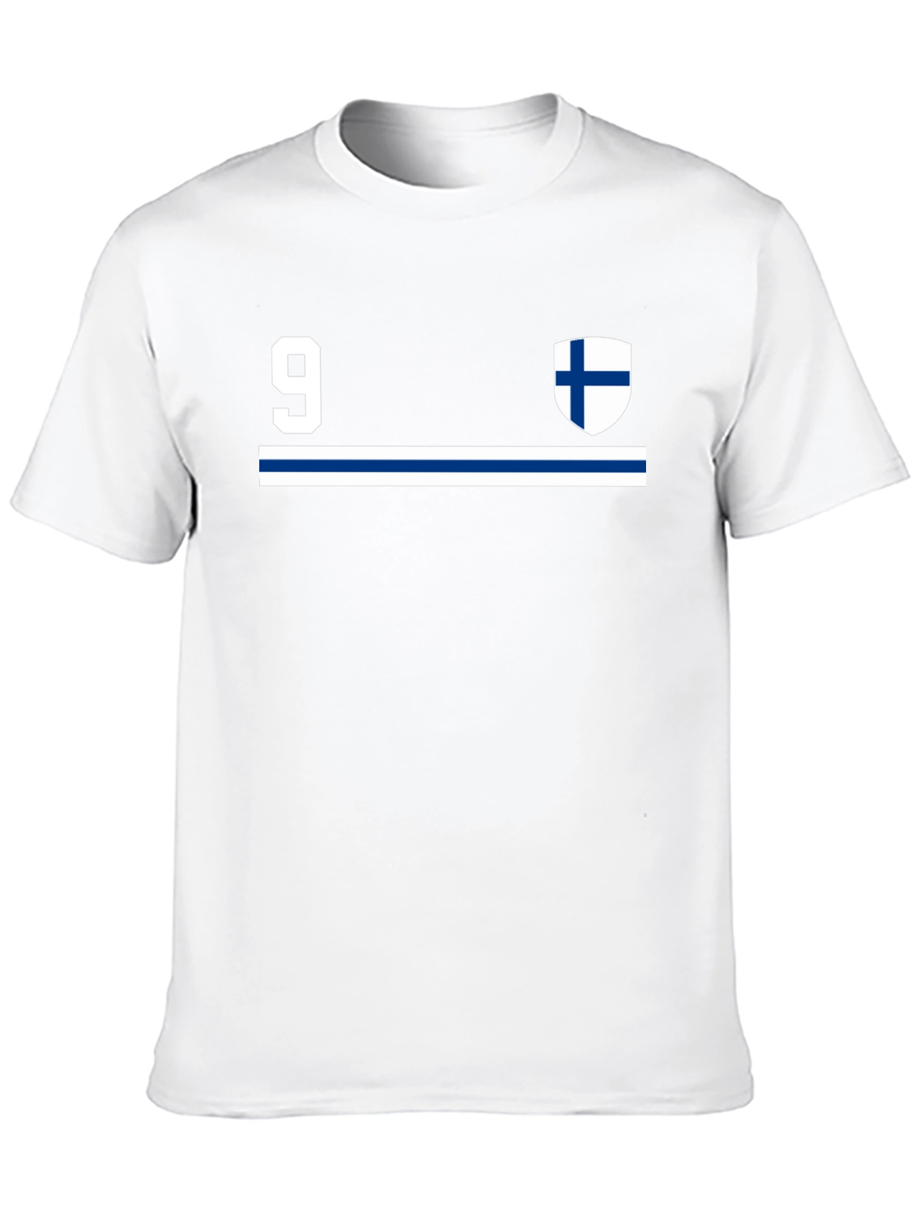 Finland #9 Jersey Style Black T-Shirt