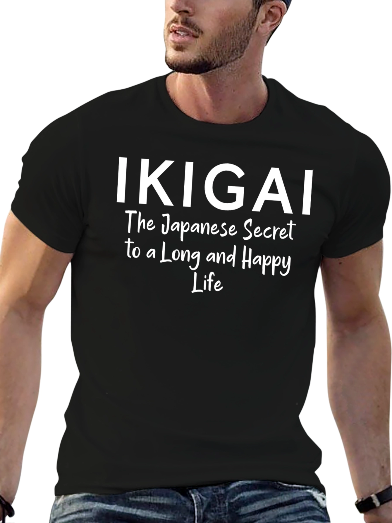 IKIGAI Japanese Secret Long & Happy Life T-Shirt