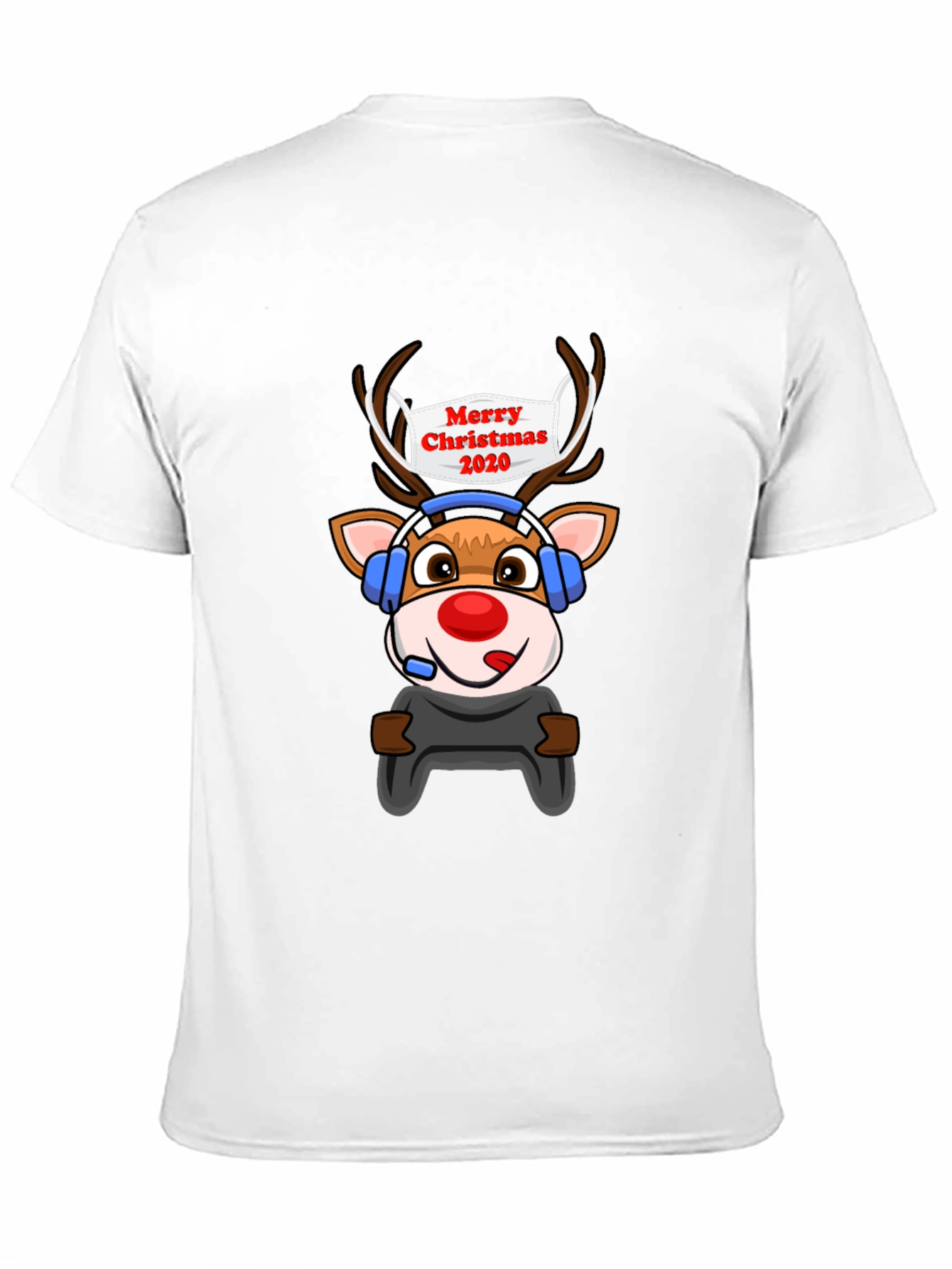 Merry Christmas 2020 Gaming Reindeer T-Shirt