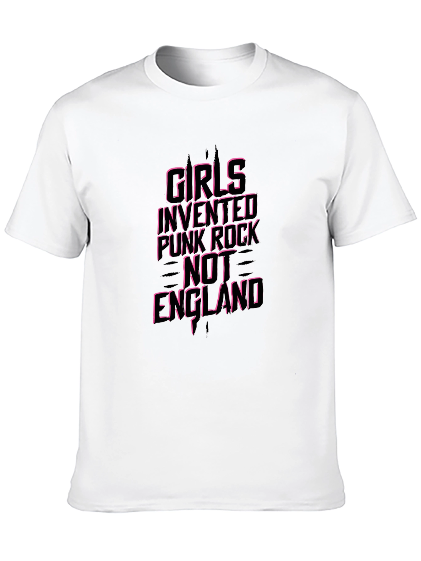 Girls Invented Punk Rock Graphic Tee