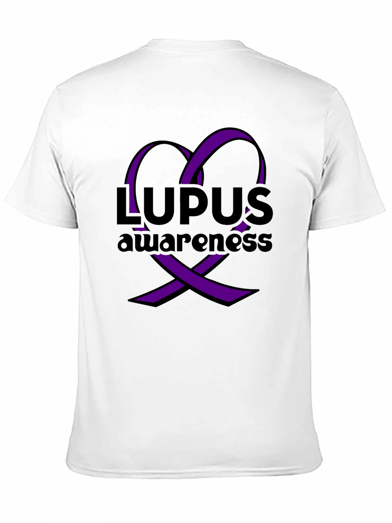 Lupus Awareness Ribbon Heart T-Shirt