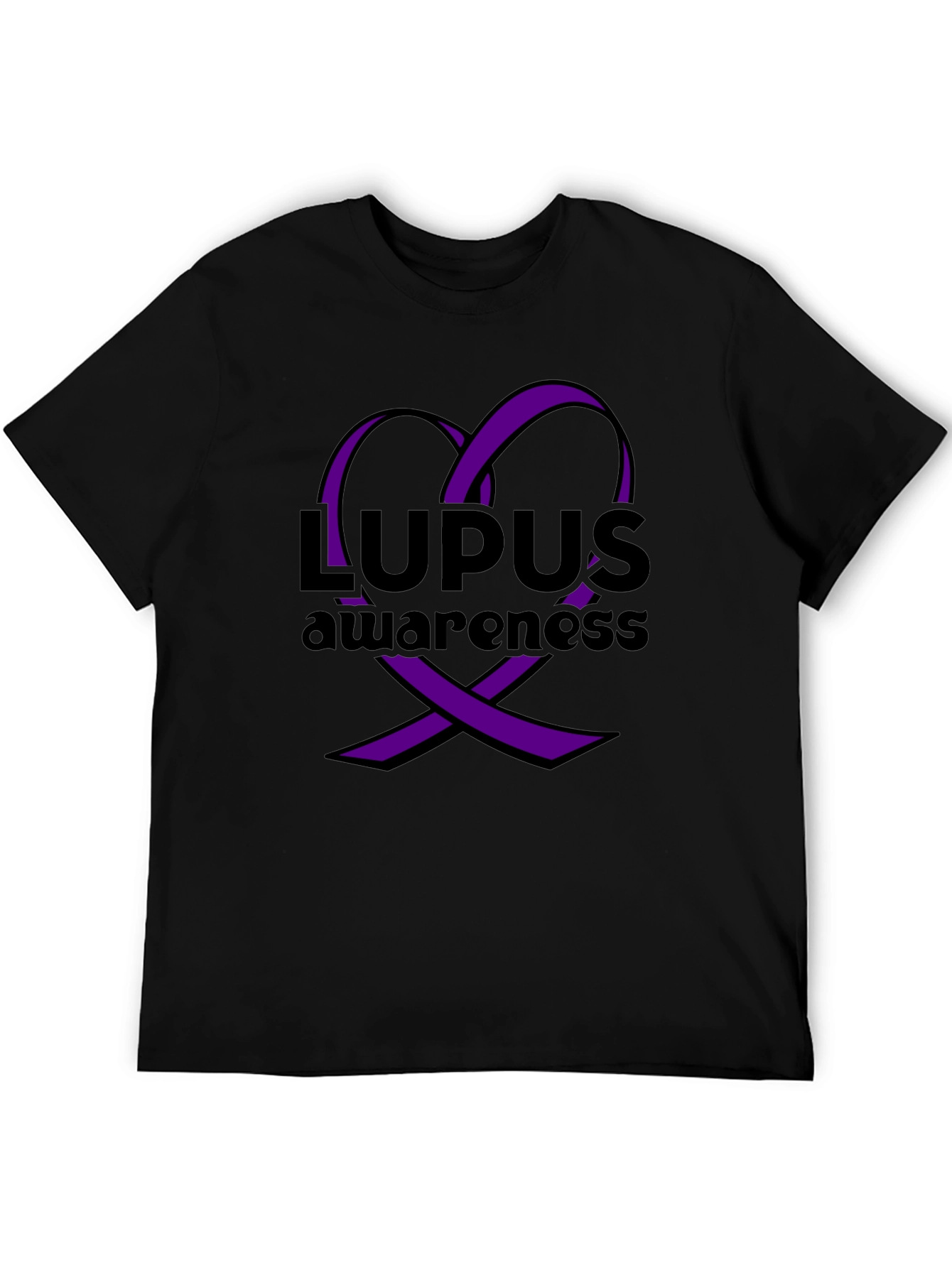Lupus Awareness Ribbon Heart T-Shirt